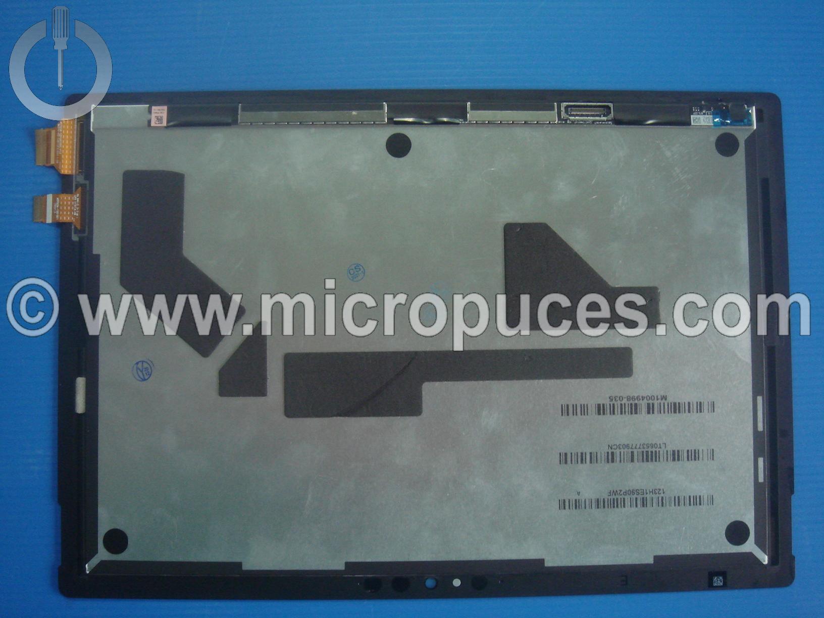 Vitre tactile + dalle LCD  pour MICROSOFT Surface Pro 7 1866