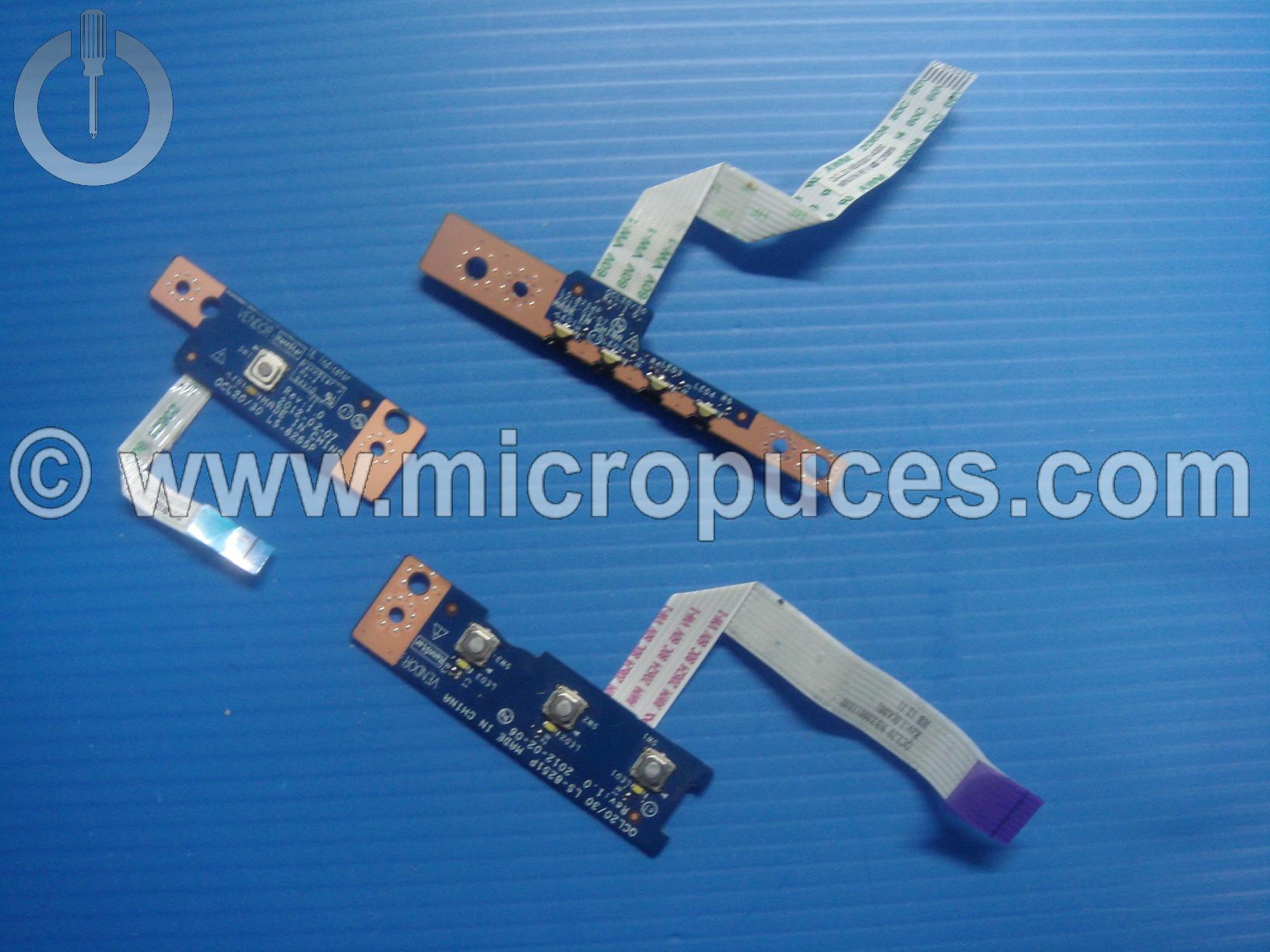 Cartes filles Boutons + LED pour DELL Vostro 3560 Gris