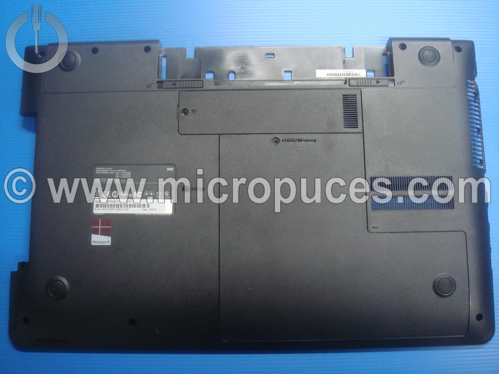 Plasturgie bottom case SAMSUNG NP350