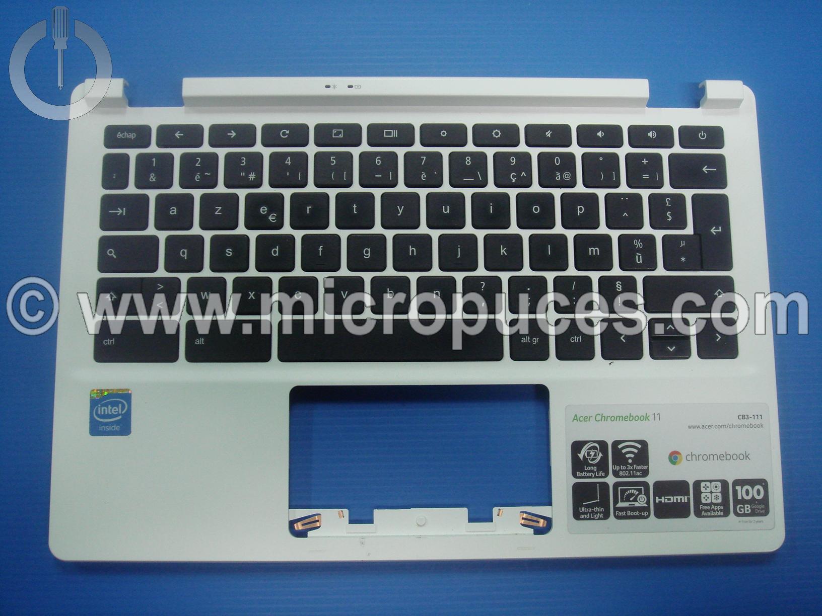 Plasturgie top cover + clavier Chromebook CB3-111