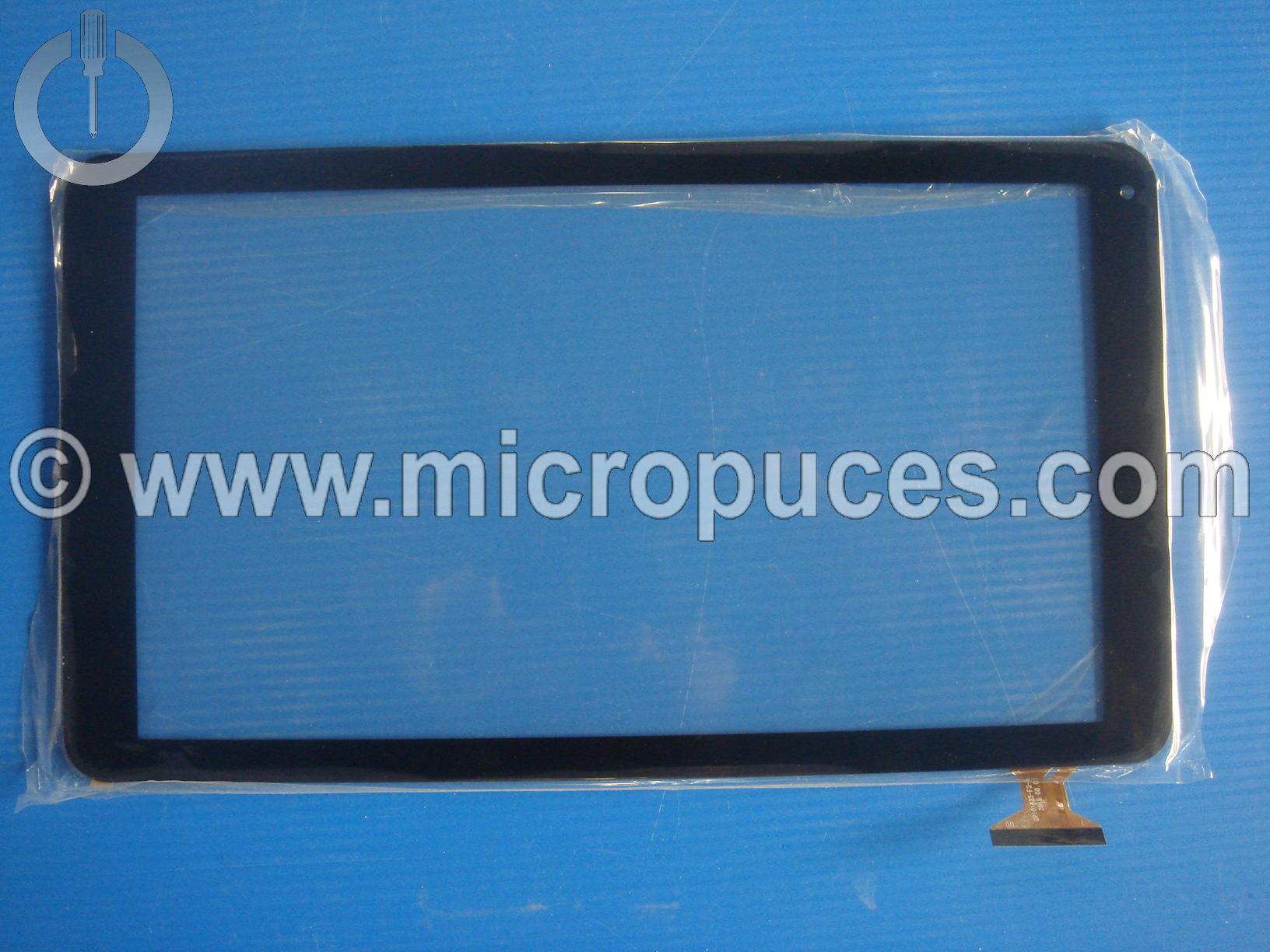 Vitre tactile * NEUVE * noire 10.1" DP101623-F3-A