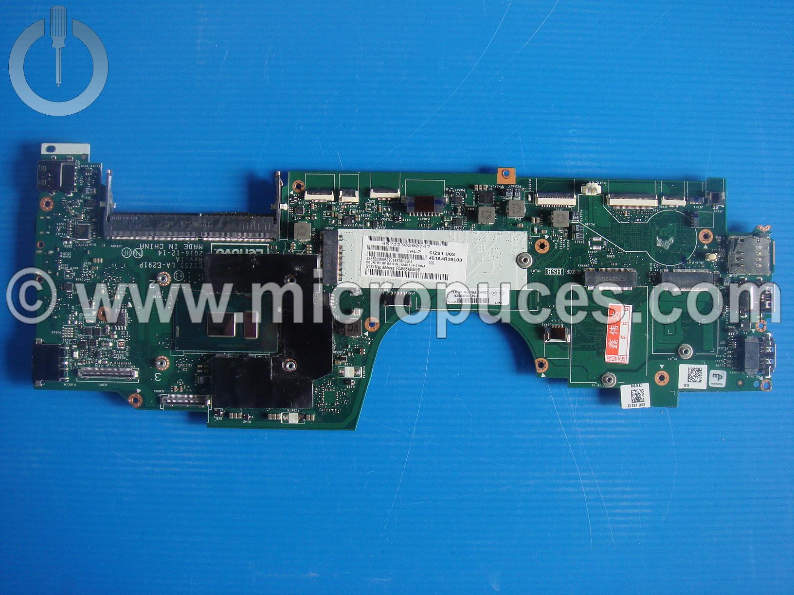 Carte mère Intel Core i5 pour LENOVO Thinkpad Yoga 370