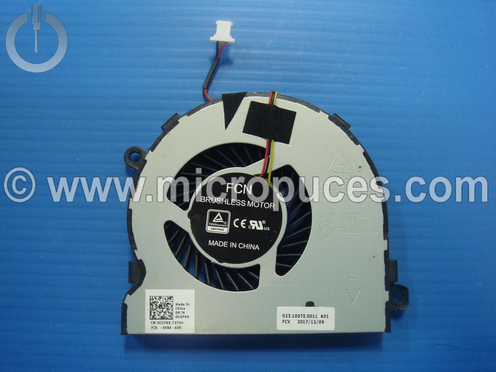 Ventilateur pour DELL Vostro 15 3568