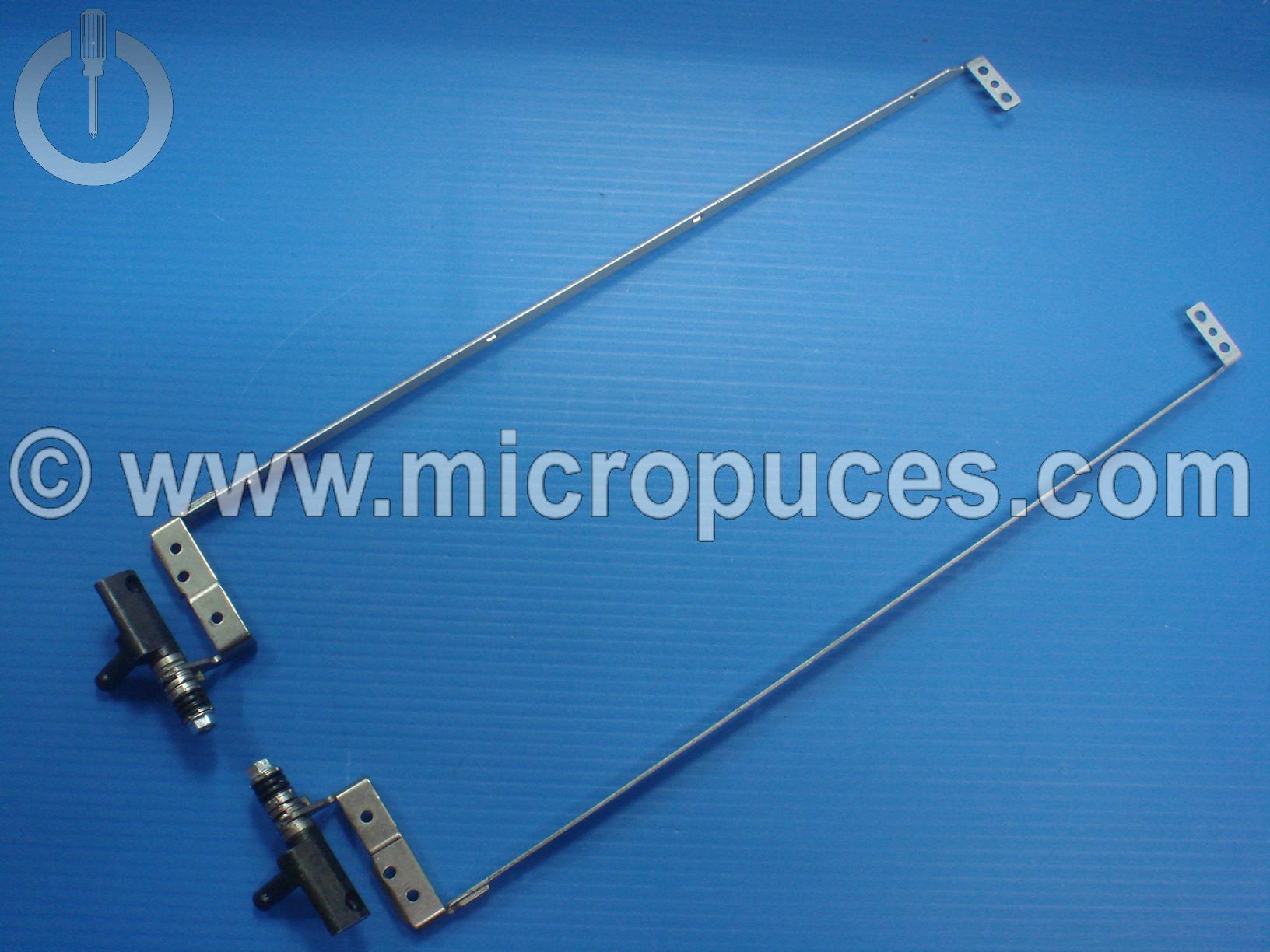 Jeu de chanières pour Clevo W170ER