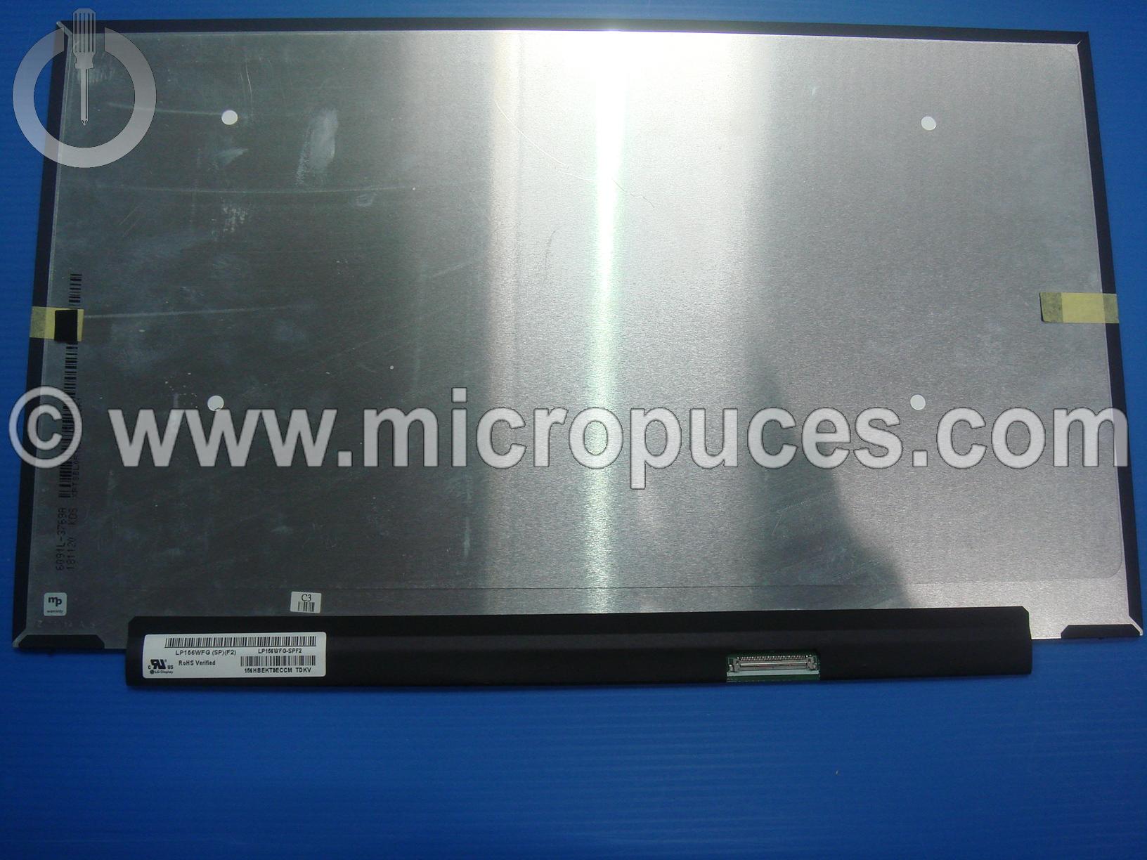 Ecran 15.6" 40 pin Slim FHD 1920 x 1080 spécifique 144hz - neuf