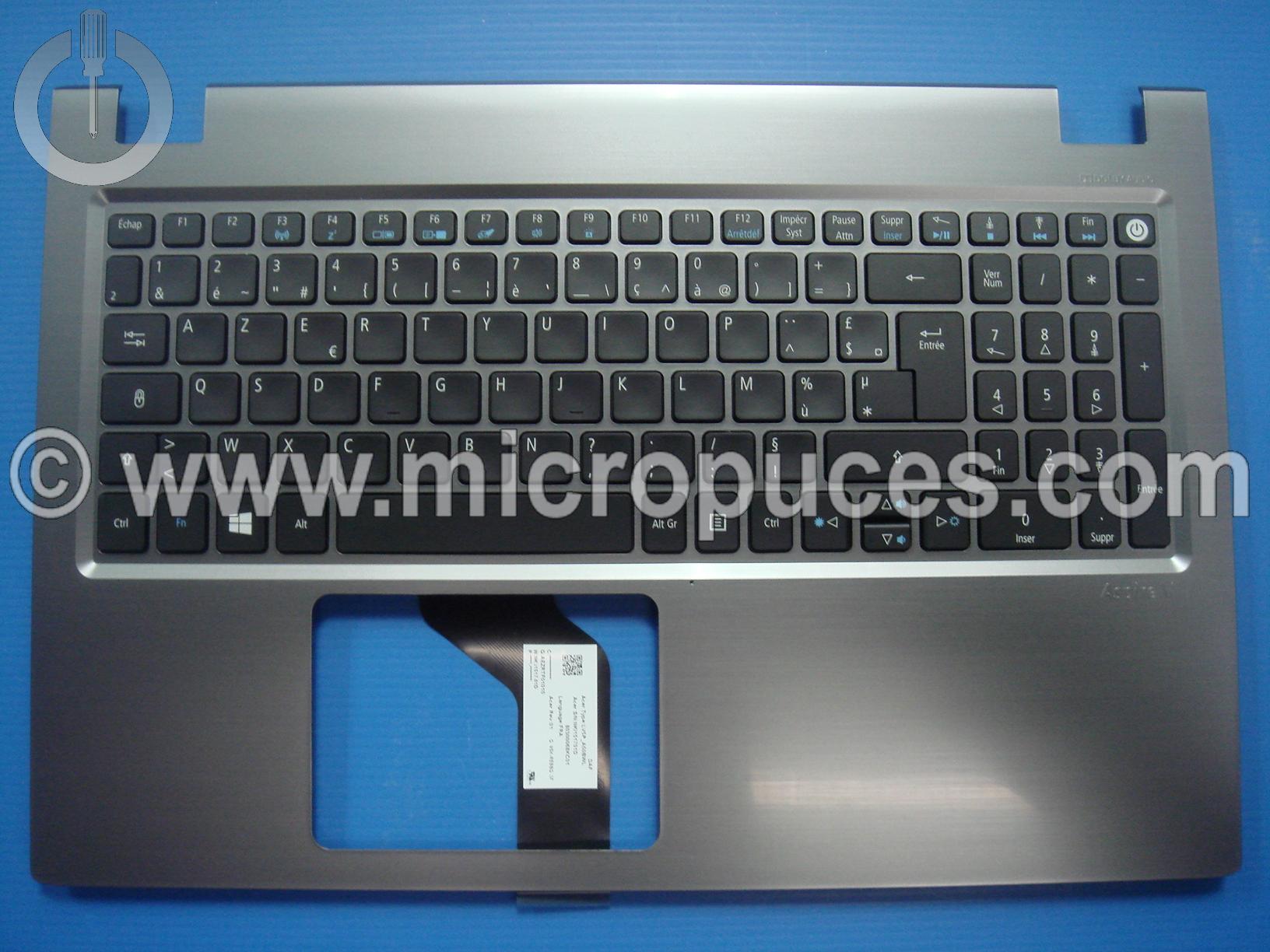 Clavier AZERTY + top cover pour Aspire V5-591G