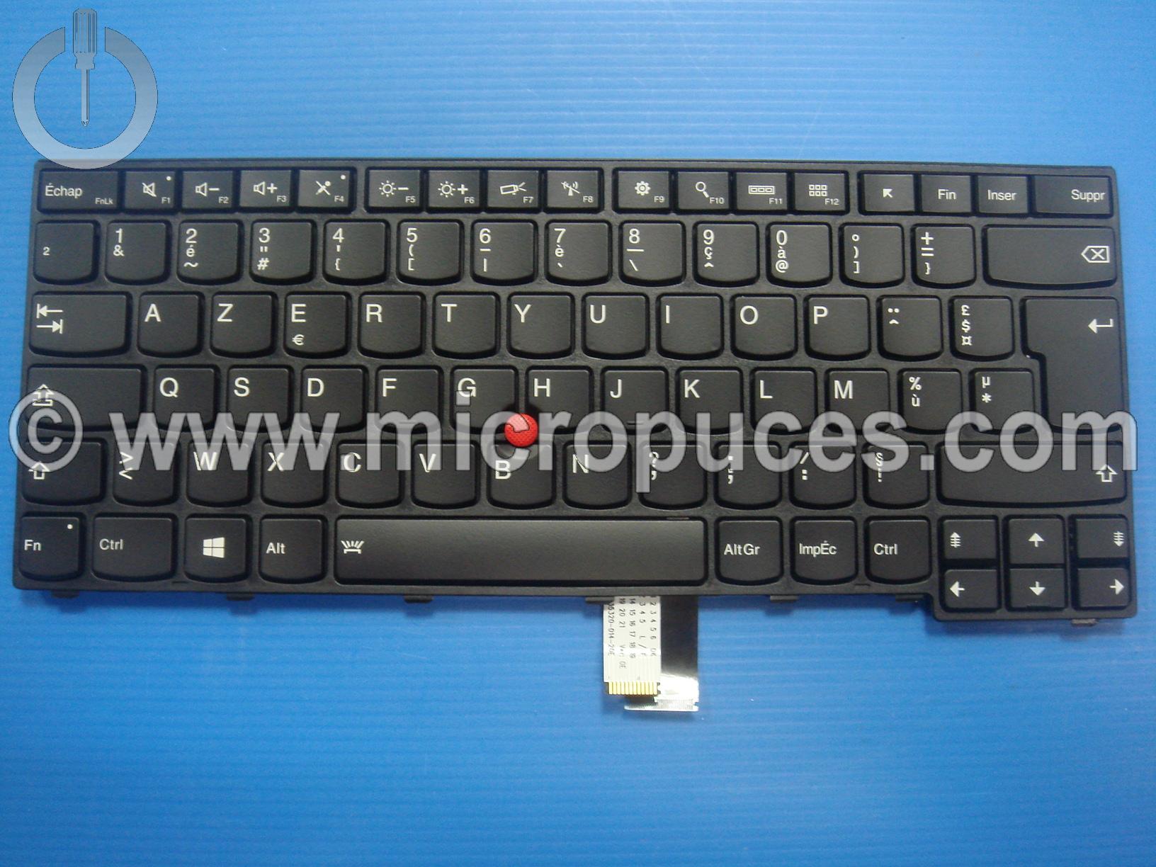 Clavier pour LENOVO Thinkpad T440 L440 rétroéclairé