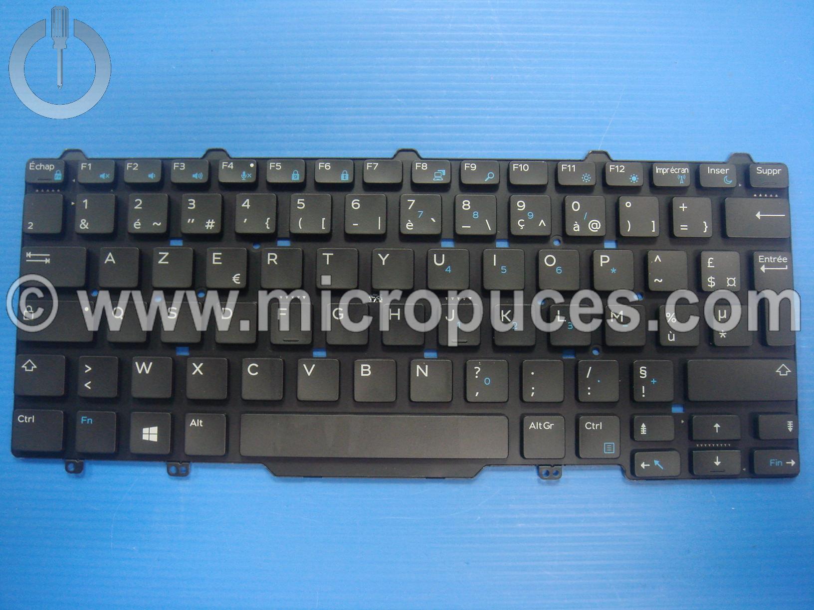 Clavier AZERTY pour DELL Latitude E5450