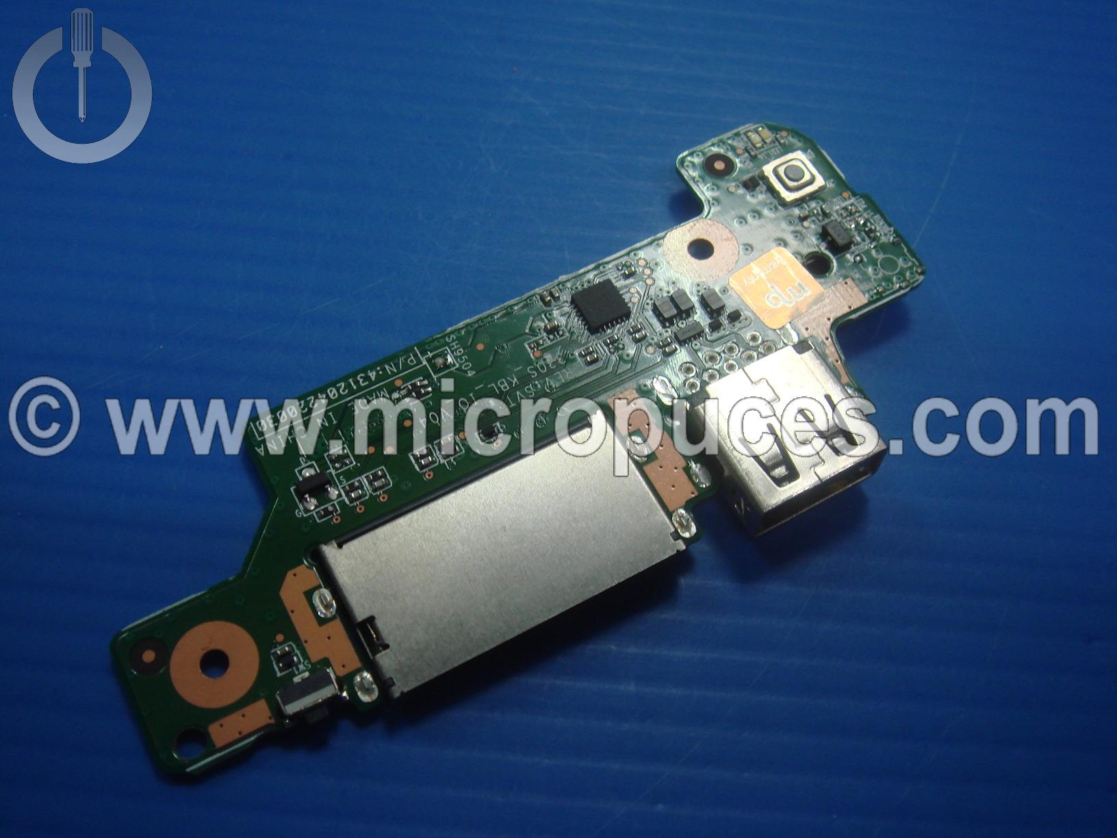 Carte USB + switch pour LENOVO Ideapad 330S-14IKB et 330S-15ARR