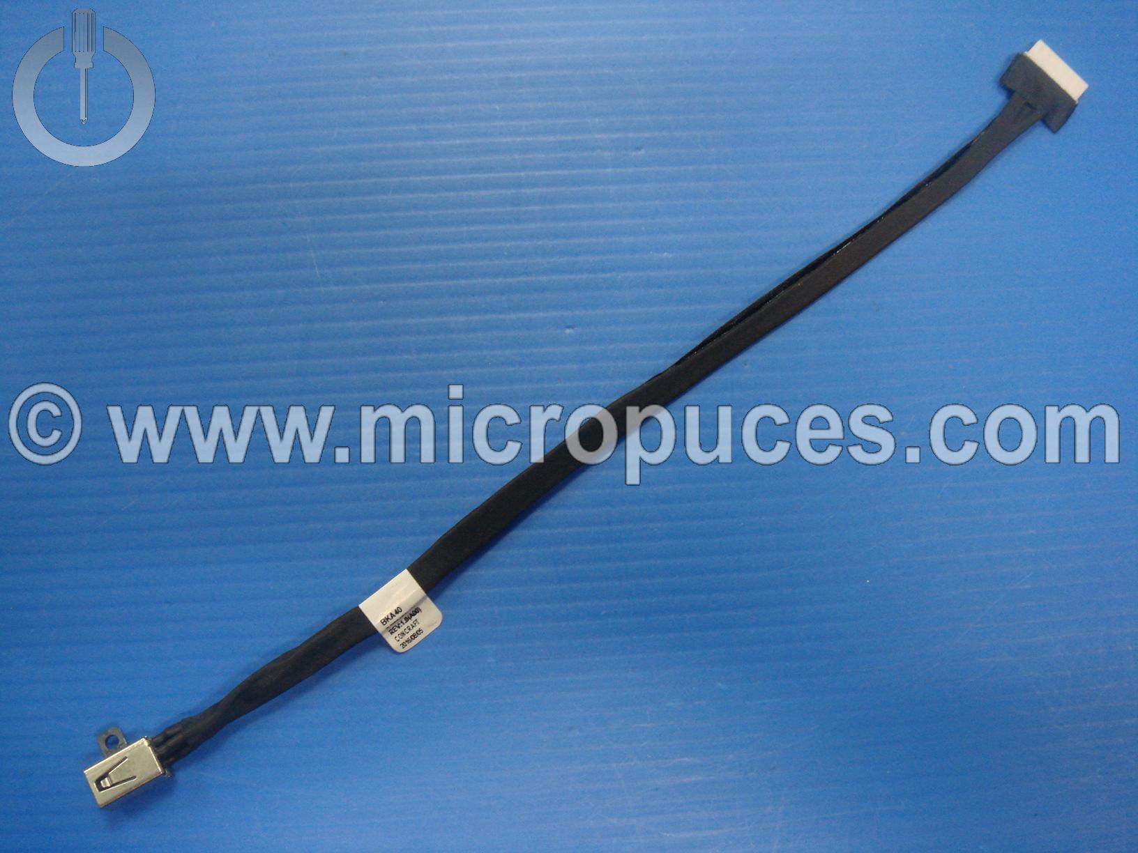 Cable d'alimentation pour DELL Inspiron 14-3458 15-3551 15-3558 15-3552