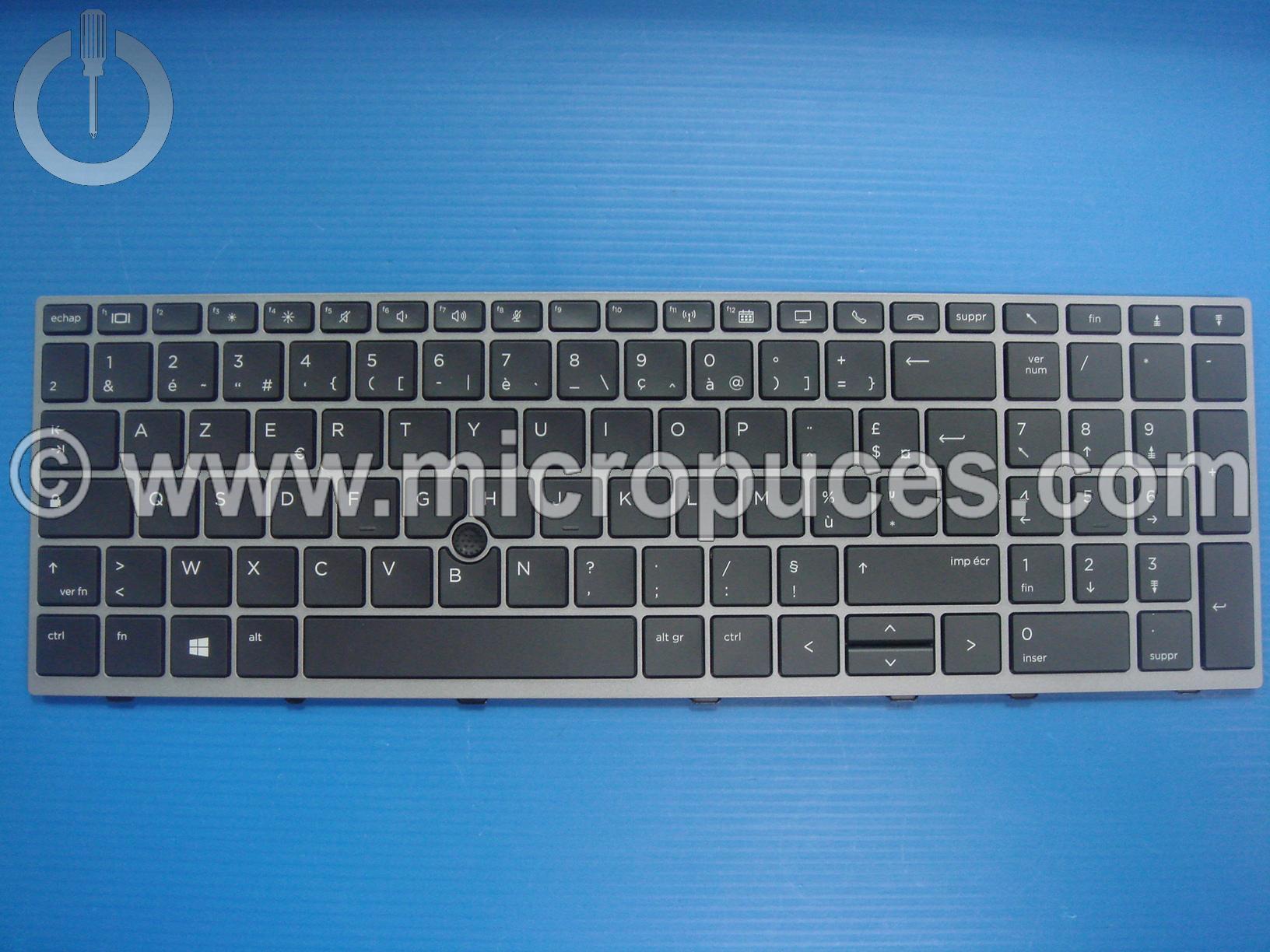 Clavier pour HP HP ZBook 15 EliteBook 850 G5 G6 SANS rtro clairage