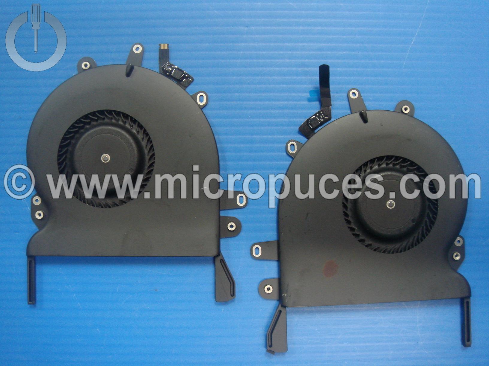Paire de ventilateurs pour Apple Macbbok pro A1990