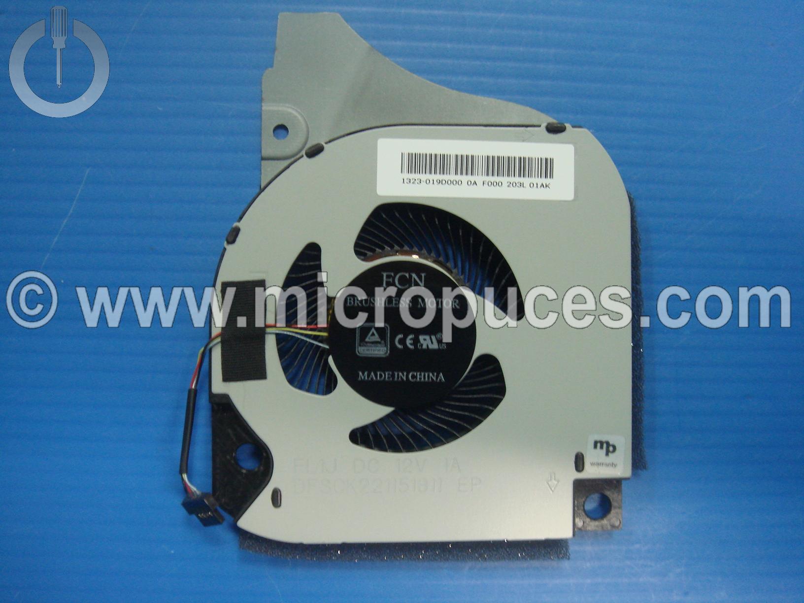 Ventilateur GPU pour DELL Inspiron G5 5590 G7 7790 7590