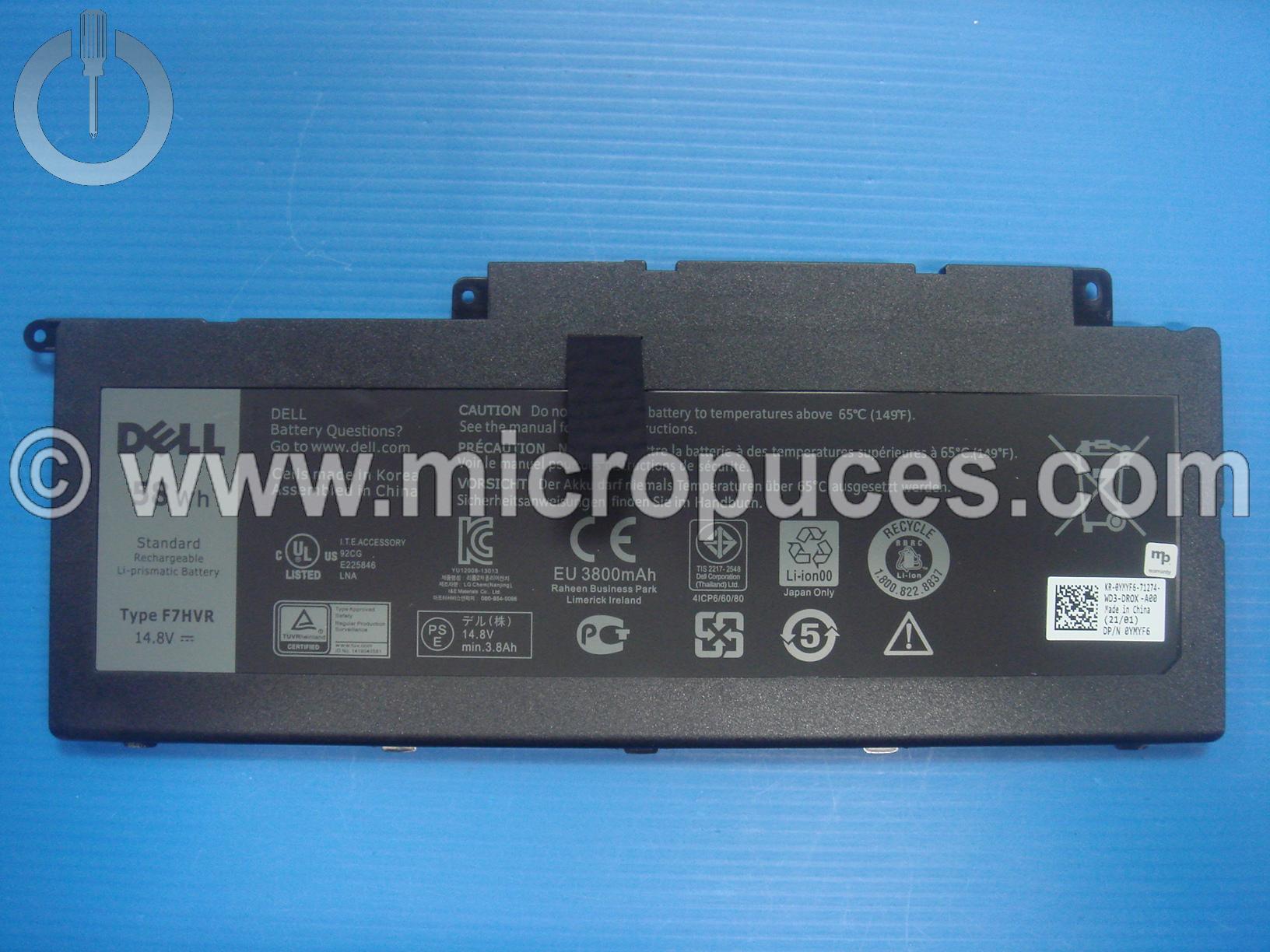 Batterie d'origine DELL pour inspiron 17 7437 7537 7737 7746