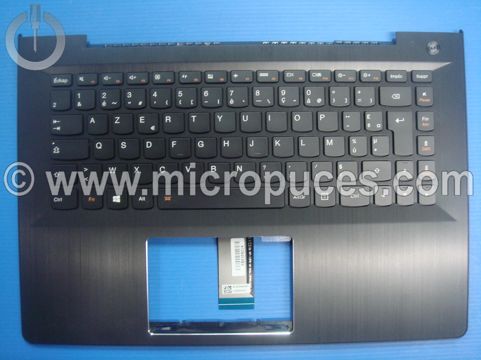 Plasturgie top cover + clavier AZERTY pour Ideapad S41-70