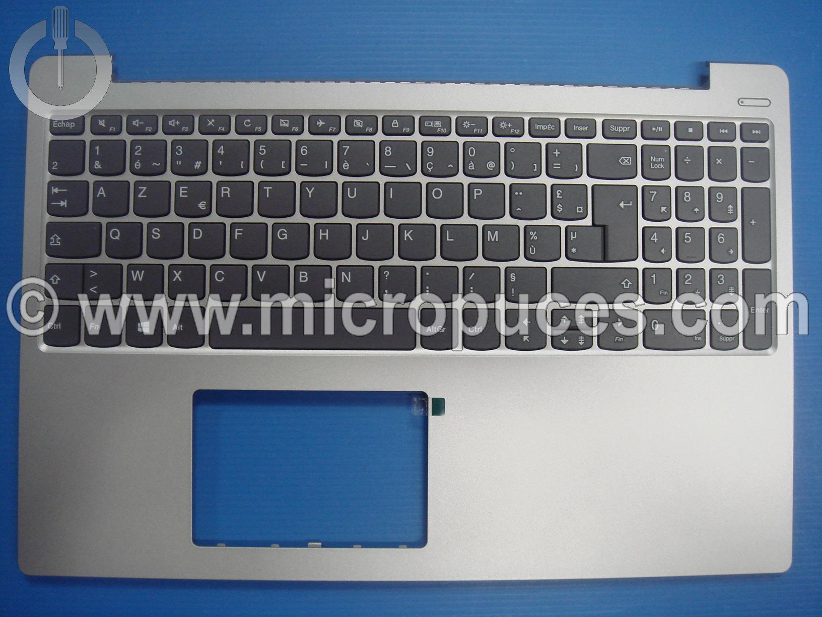 Clavier + plasturgie de dessus  pour LENOVO Ideapad 330S-15 gris