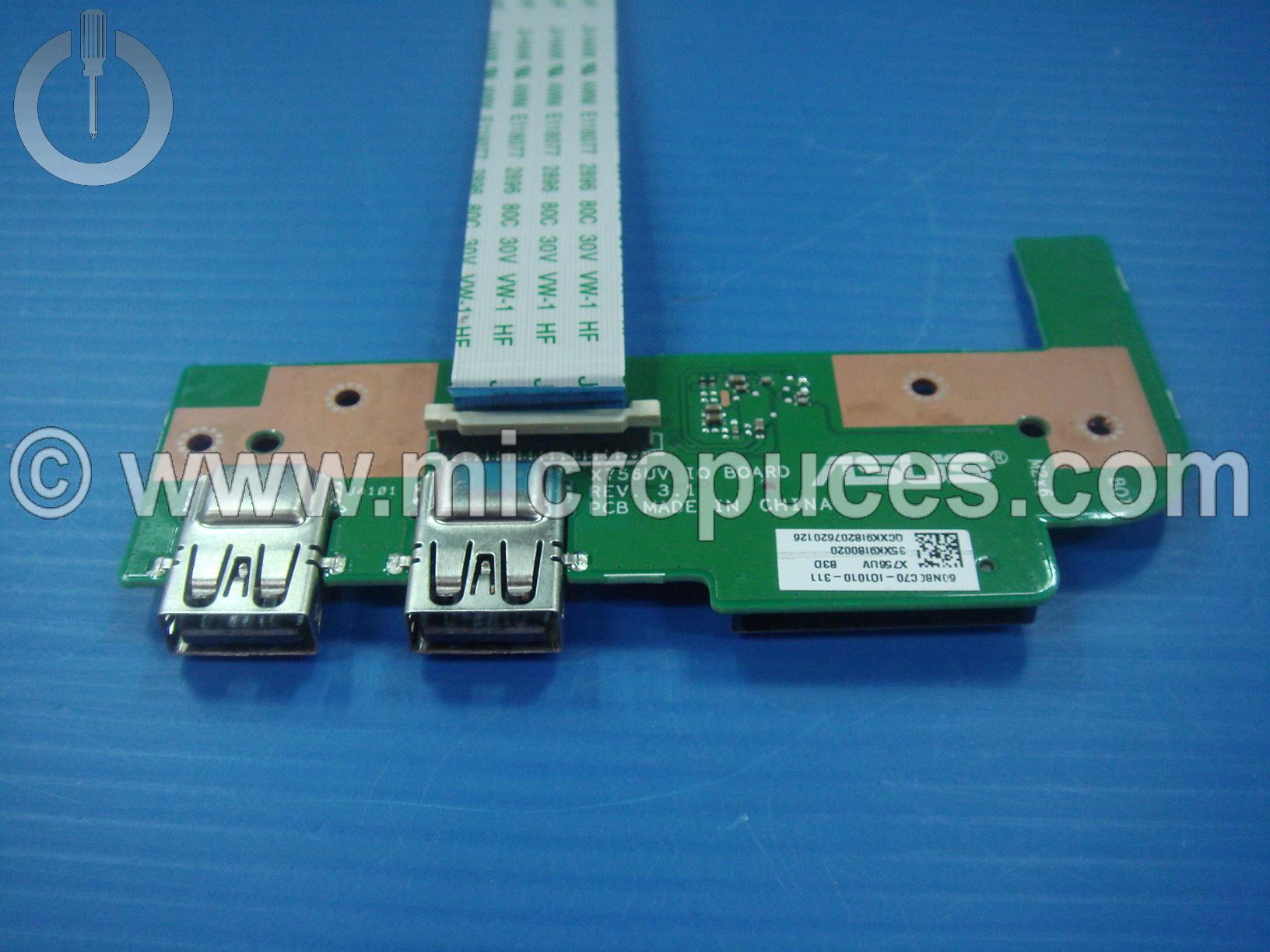 Carte connecteur disque dur pour ASUS K756