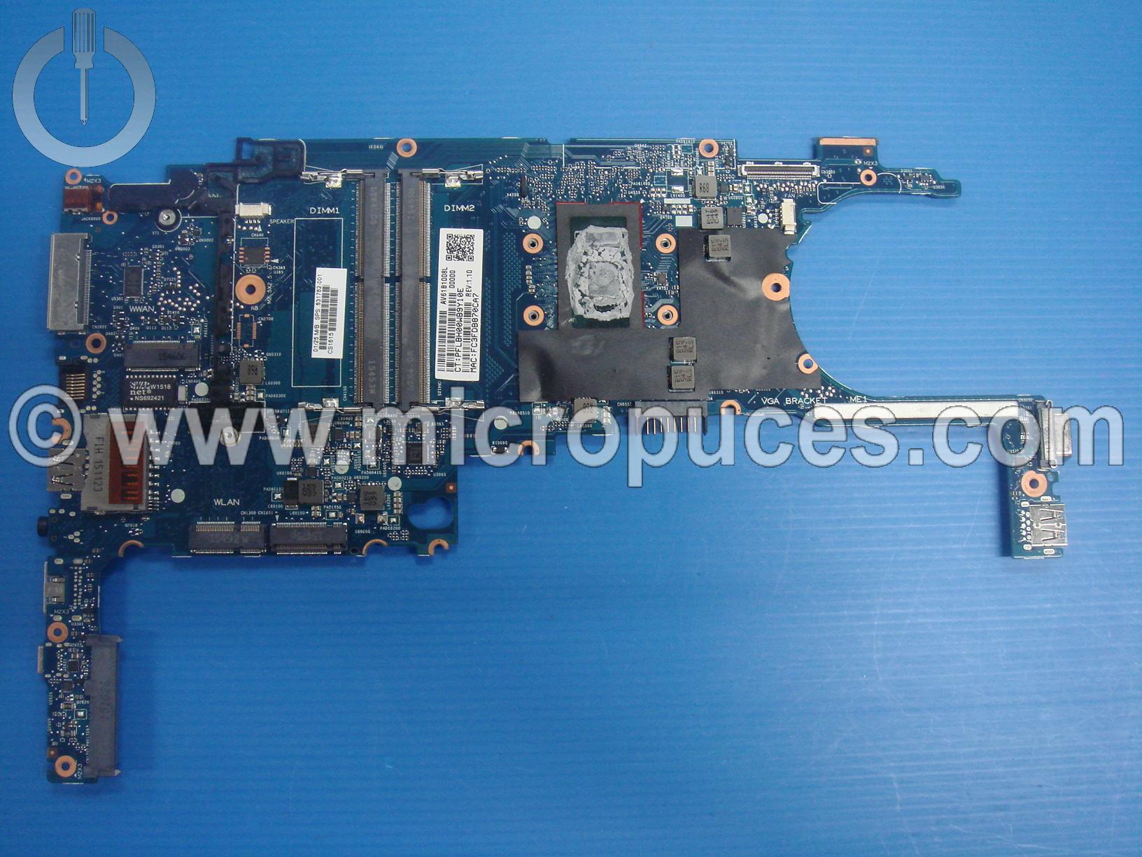 Carte mère Elitebook 820 G3 Intel core i5-6200U UMA
