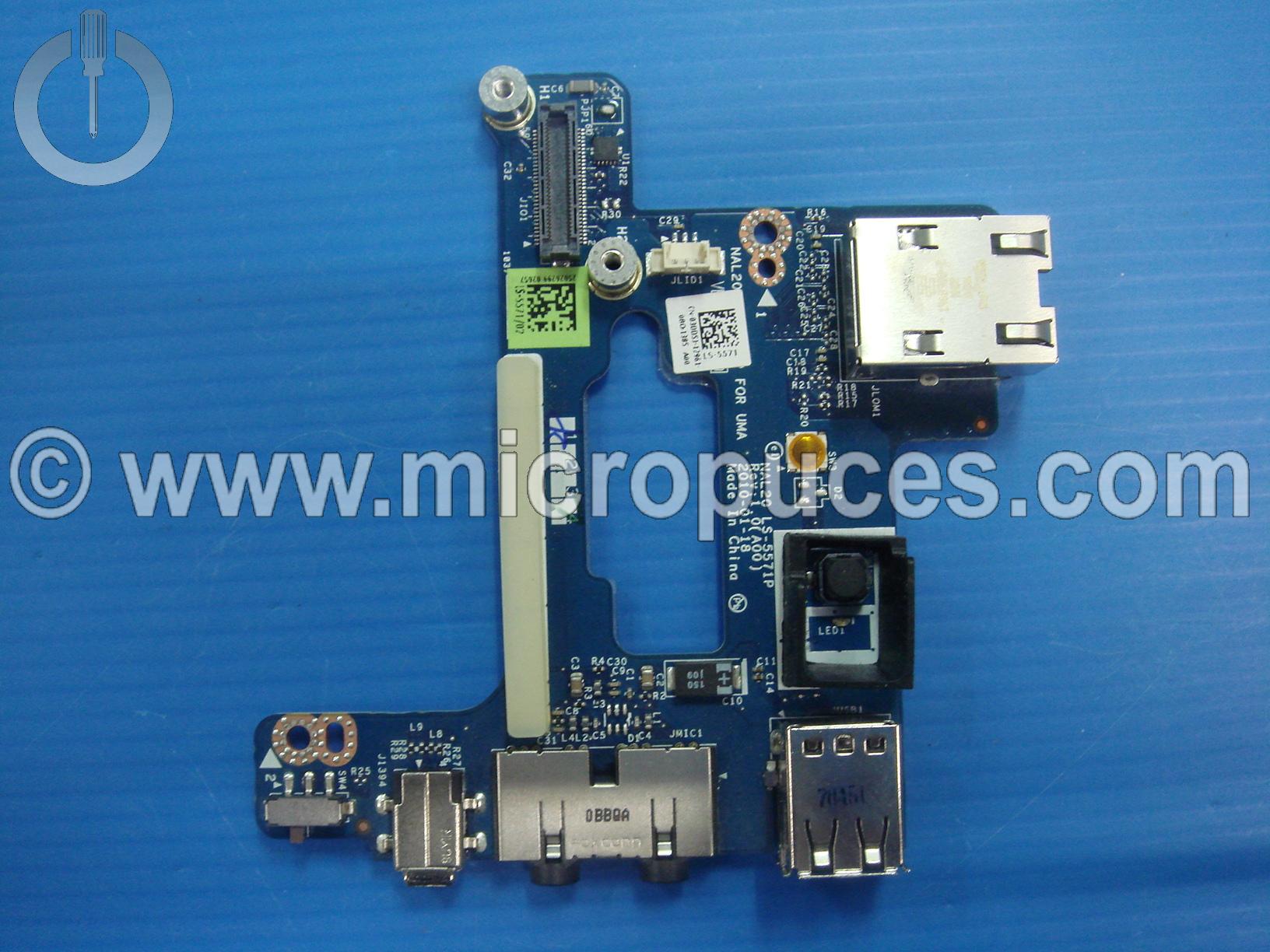 carte fille I/O pour DELL Latitude E6510