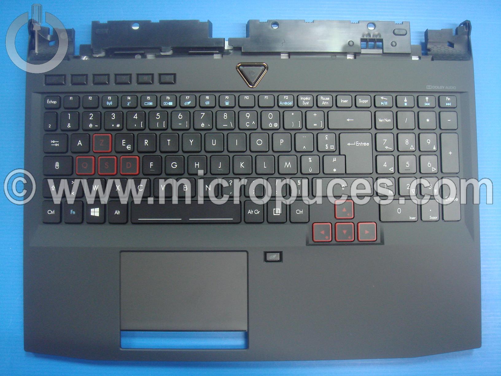 Clavier + plasturgie de dessus pour Acer Predator G9-593