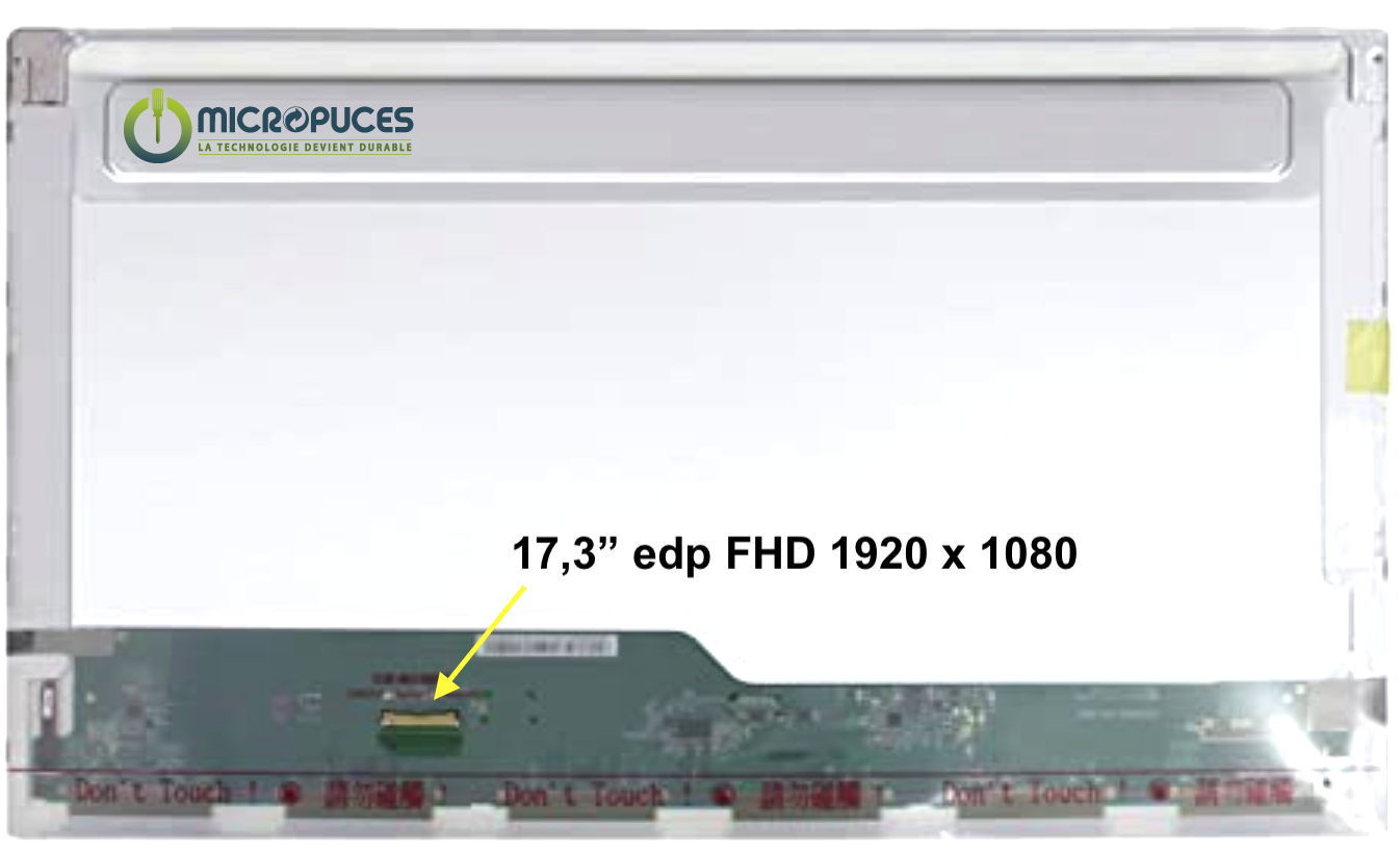 Ecran 17.3" 30 pin FHD 1920 x 1080 - neuf