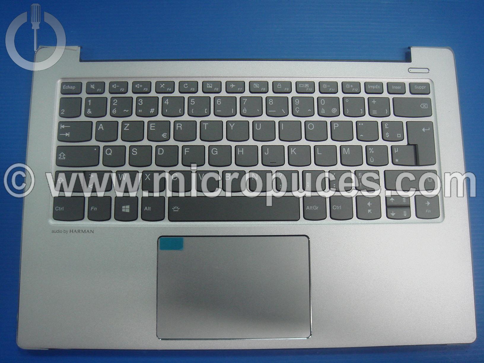 Clavier + Plasturgie du dessus gris pour LENOVO Ideapad 530S-14