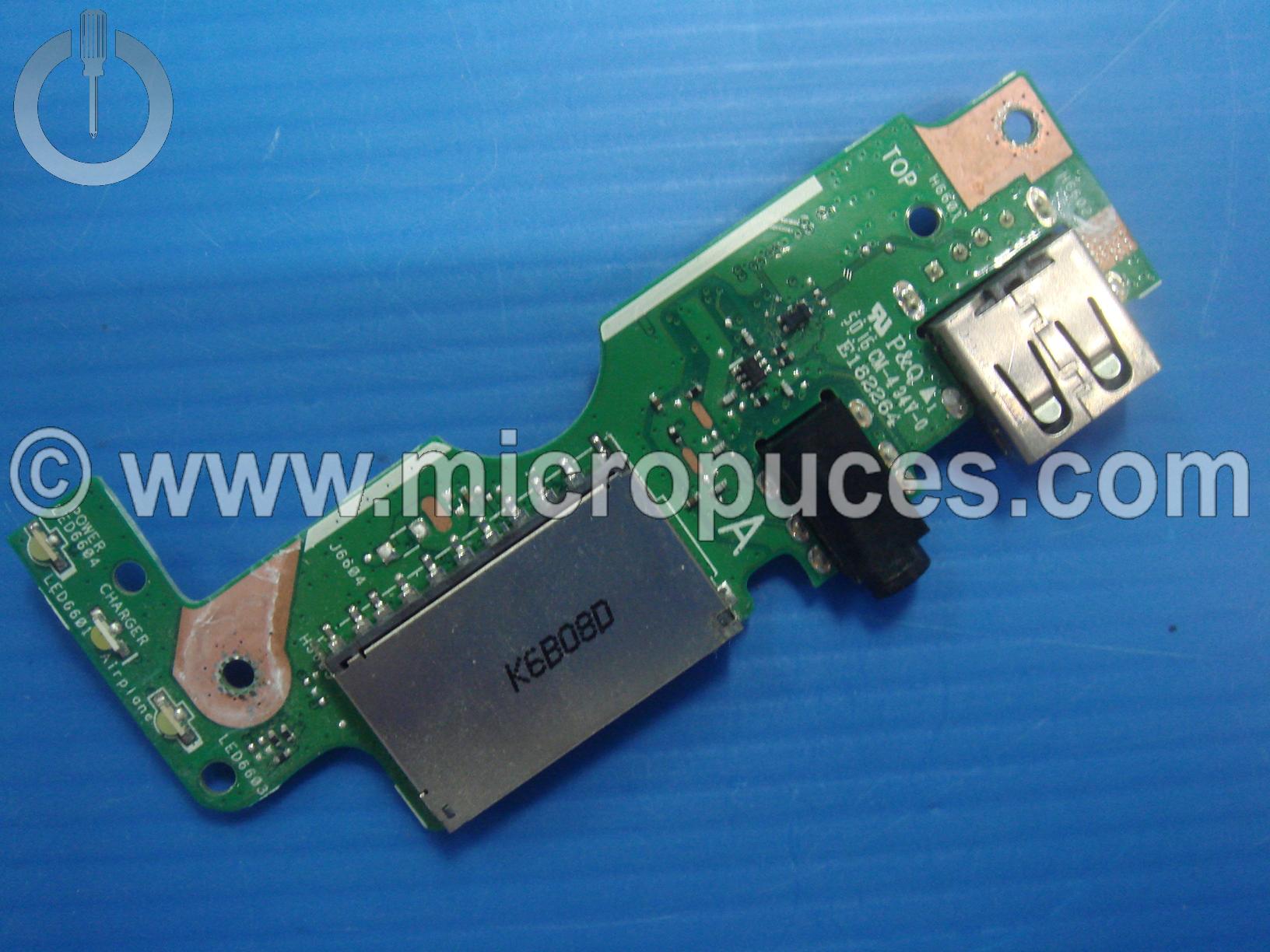 Carte fille Audio USB et SD pour Asus X456 R457UA