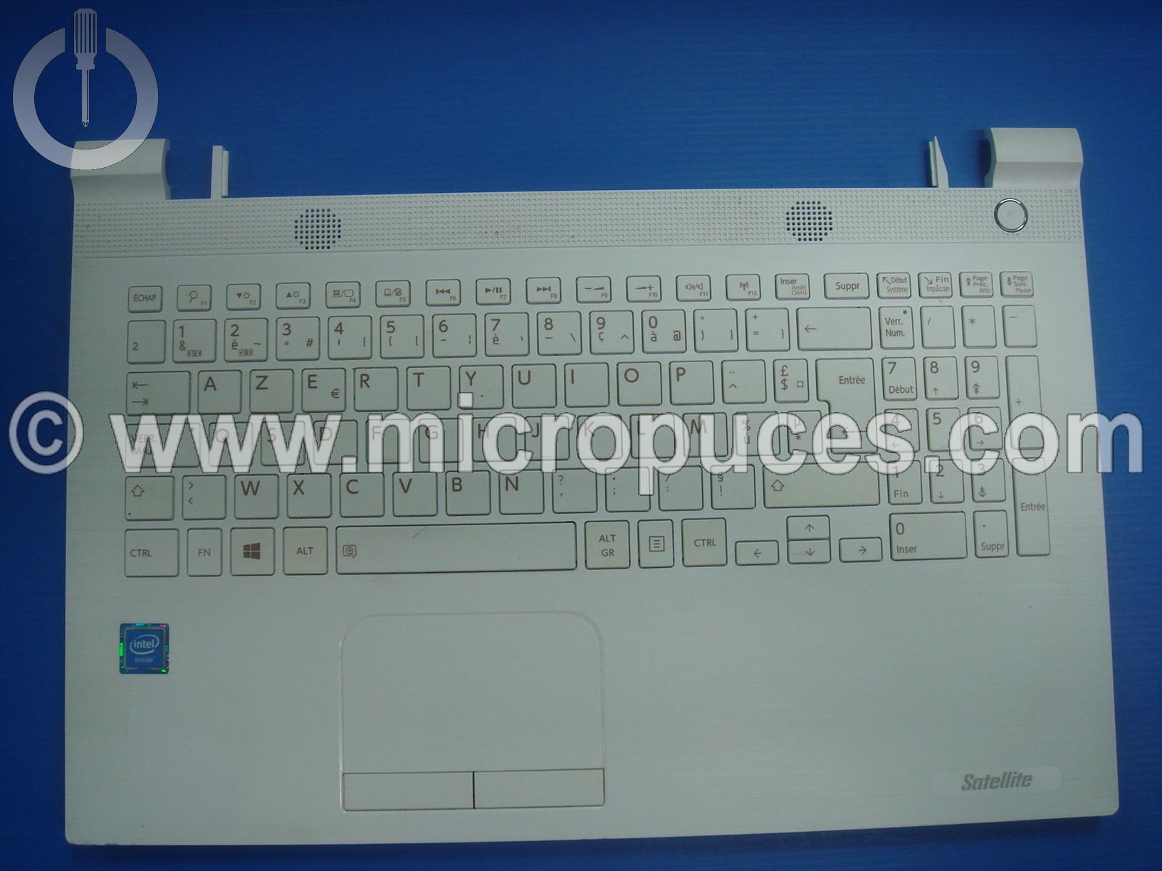 Clavier + plasturgie AZERTY pour TOSHIBA satellite C55-C