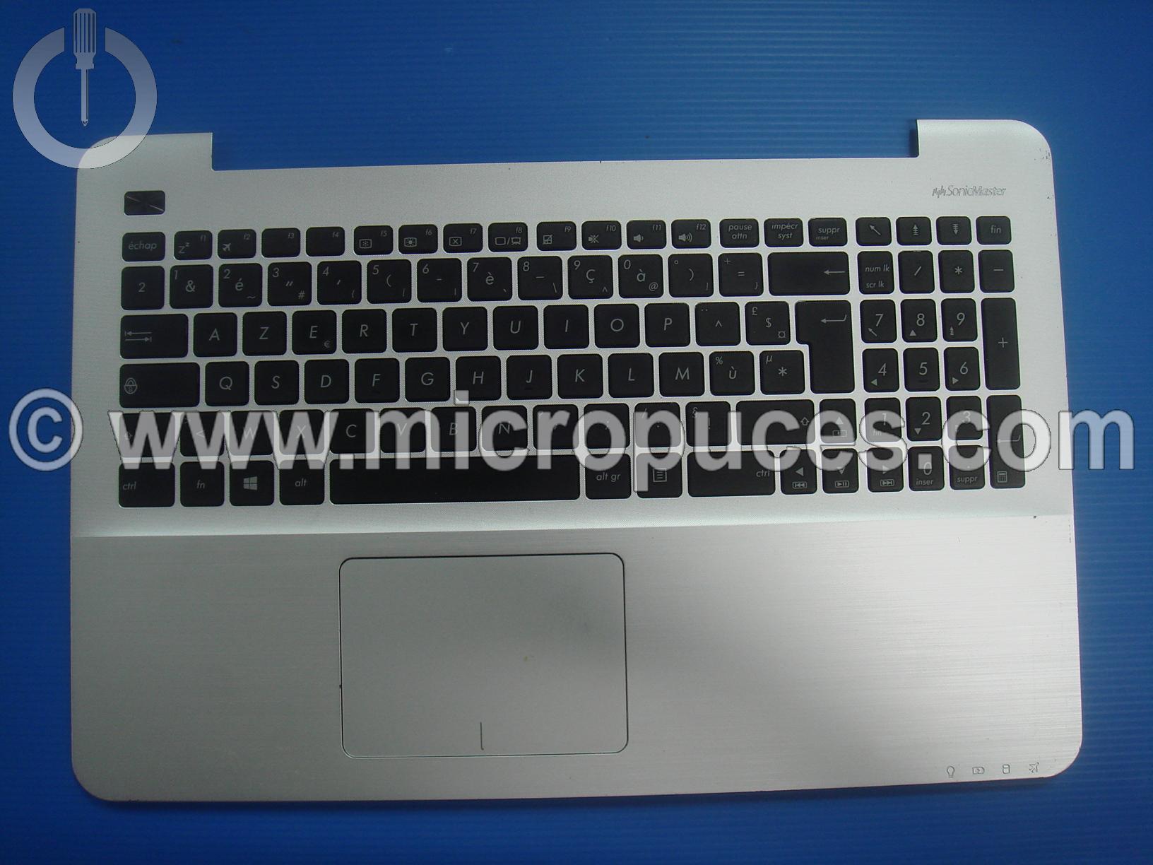 Clavier + plasturgie gris pour ASUS A555 F555 R511