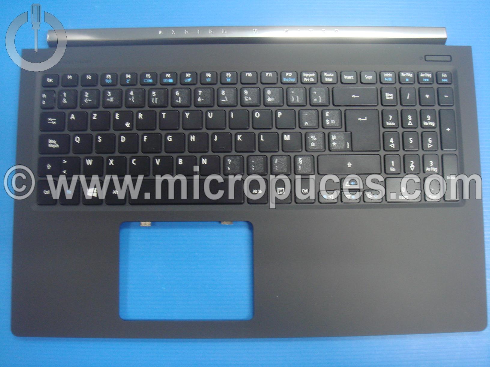 Plasturgie Top cover + clavier pour Acer Aspire VN7-571 ( vinyle )