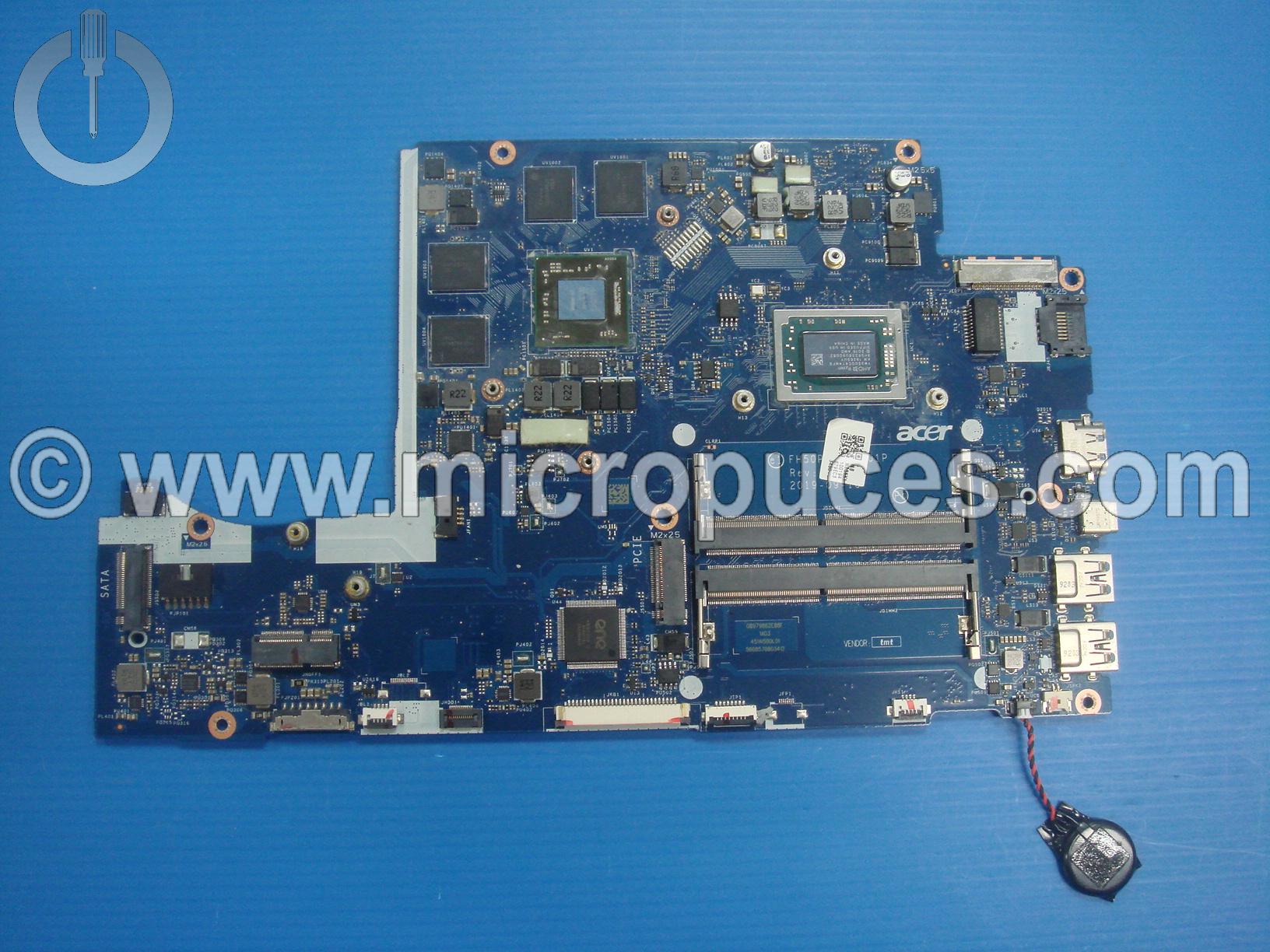 Carte mère Acer NITRO Rysen 5 3350H GFX RX560X pour Acer AN515-43