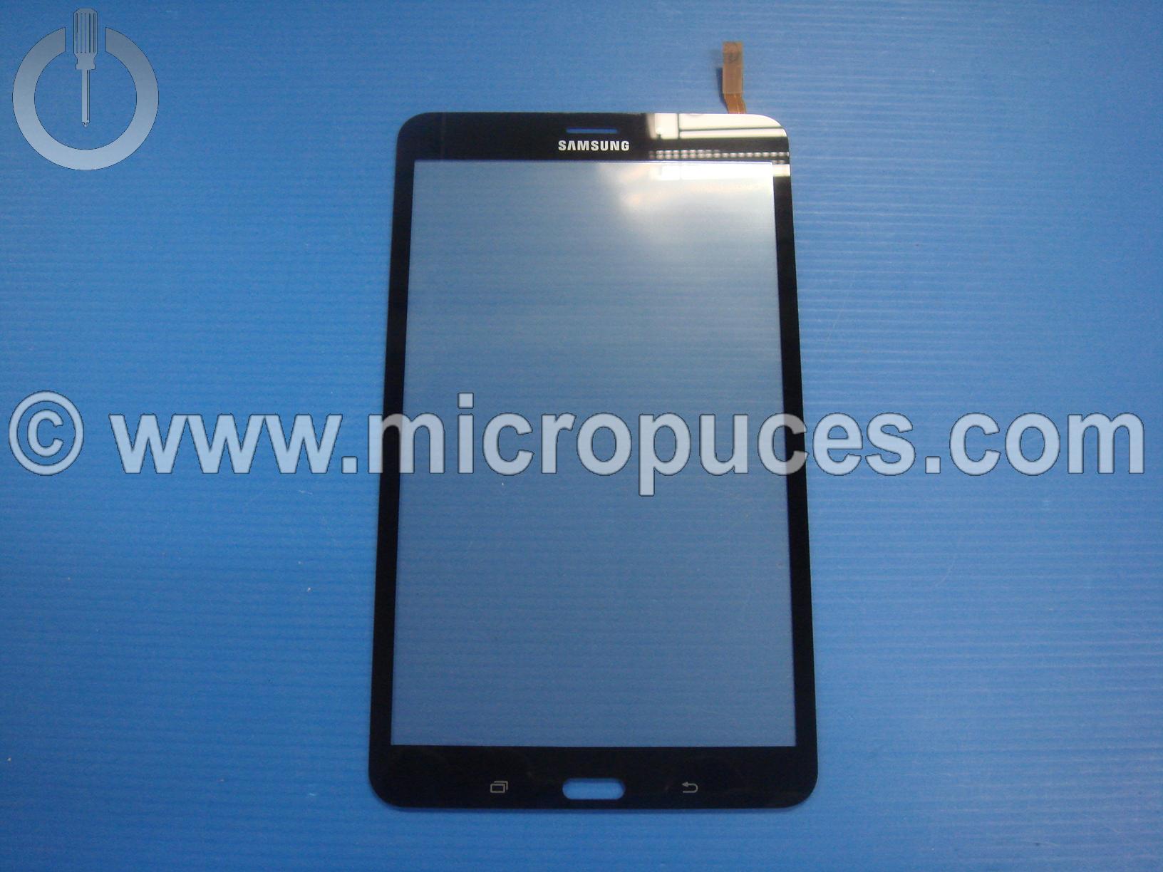 Vitre tactile noire pour Samsung Galaxy Tab 4 8" SM-T331 SM-T335