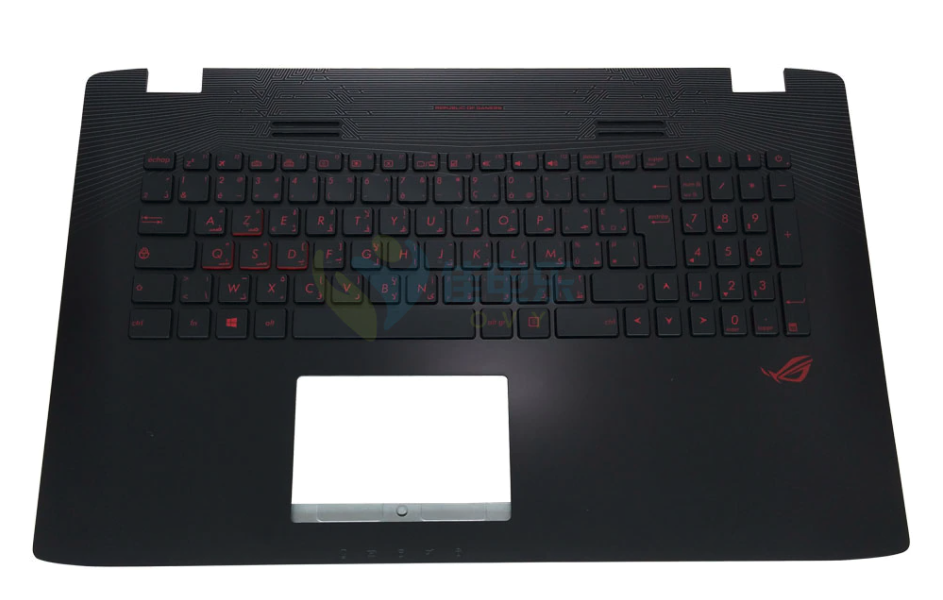 Clavier + plasturgie pour ASUS GL752 AZERTY Franais - Arabe