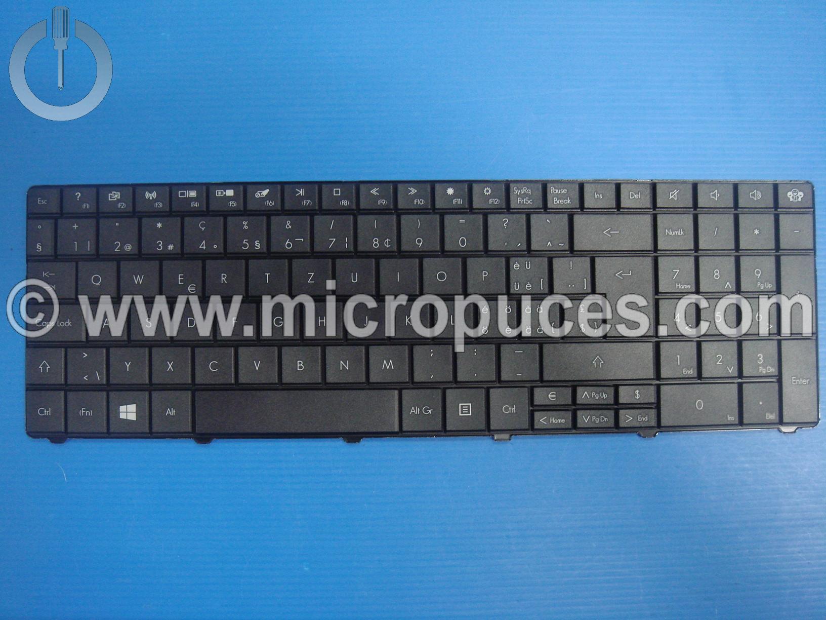 Clavier * NEUF * QWERTZ pour PACKARD BELL EasyNote LE11 LE69 TE69