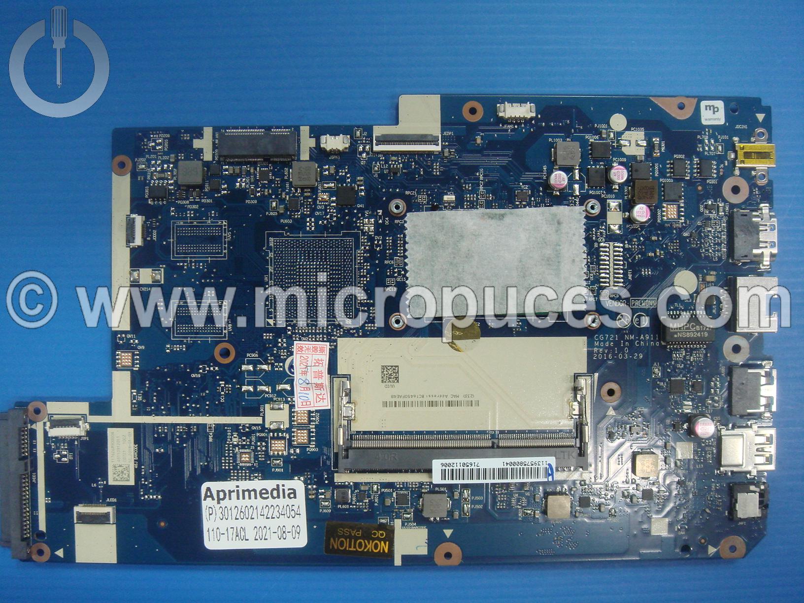 Carte mre  pour LENOVO 110-17ACL