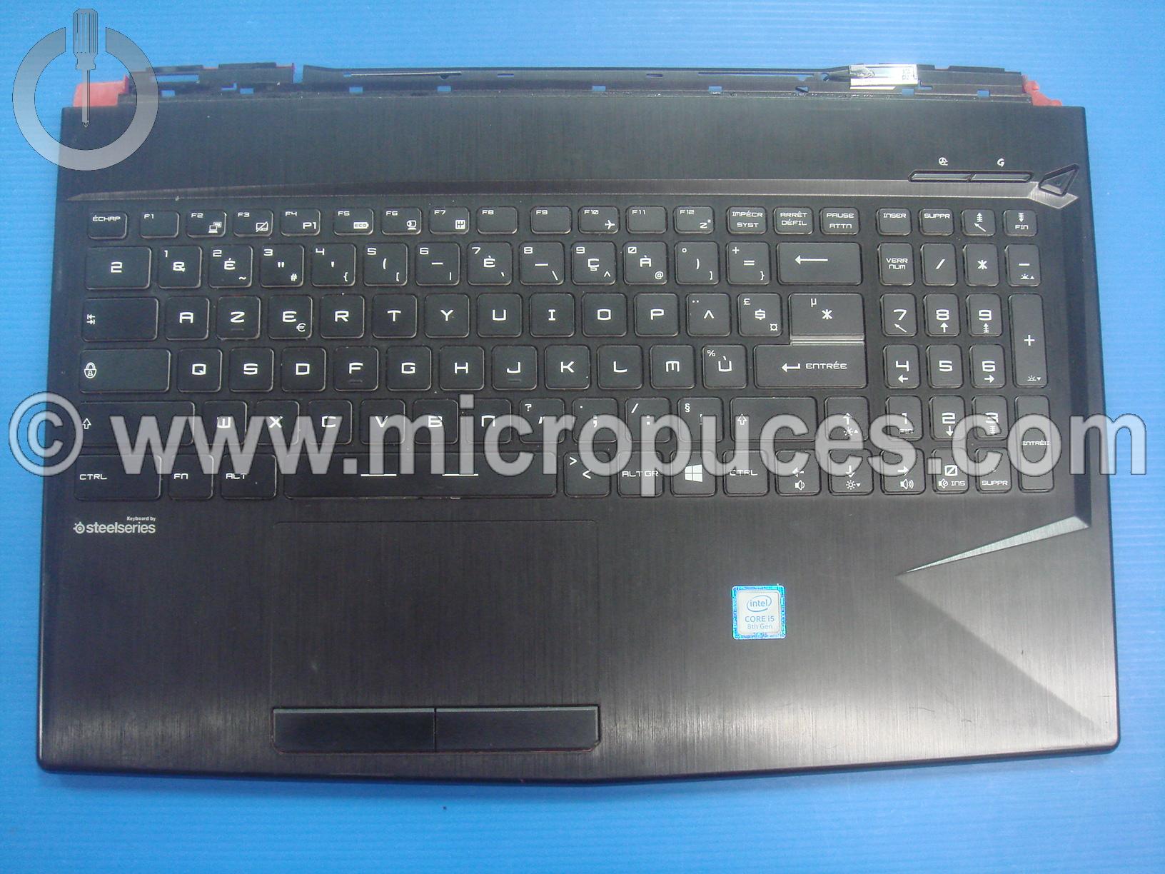 Clavier + plasturgie pour MSI GP63 - échange standard