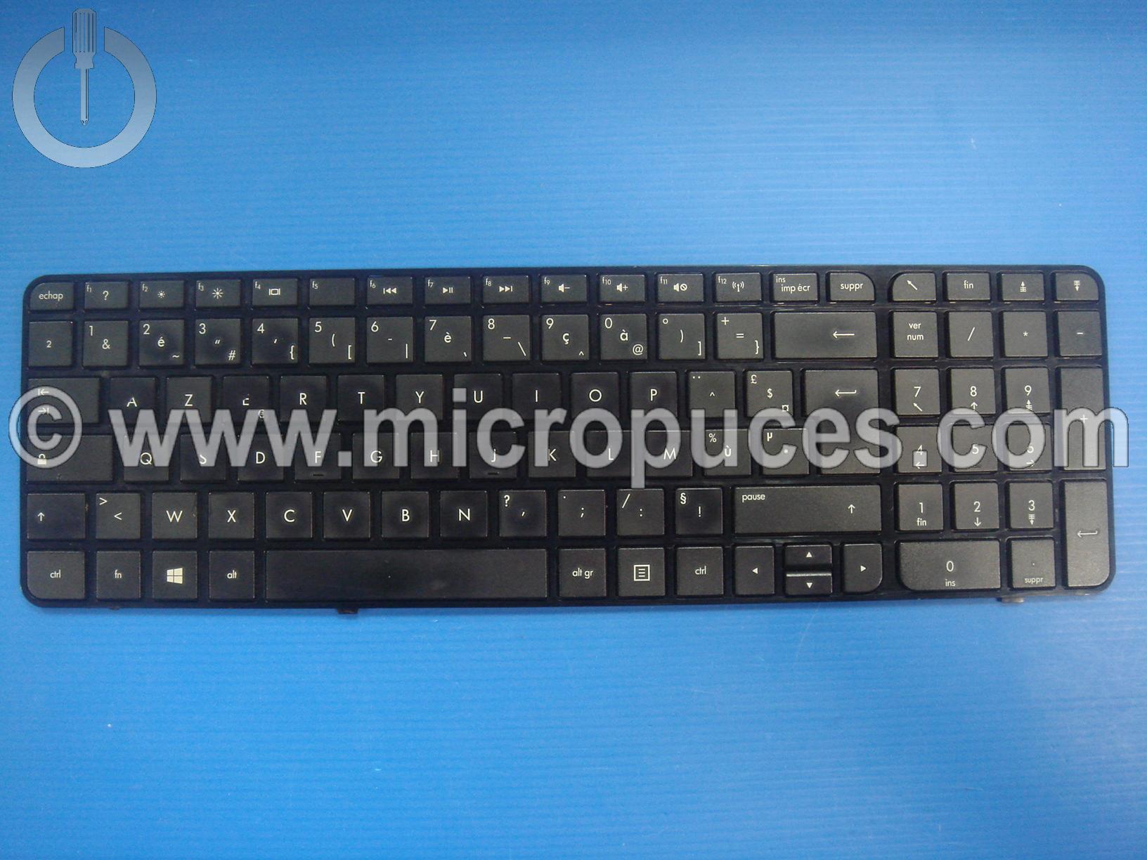 Clavier AZERTY pour HP G7-2 séries