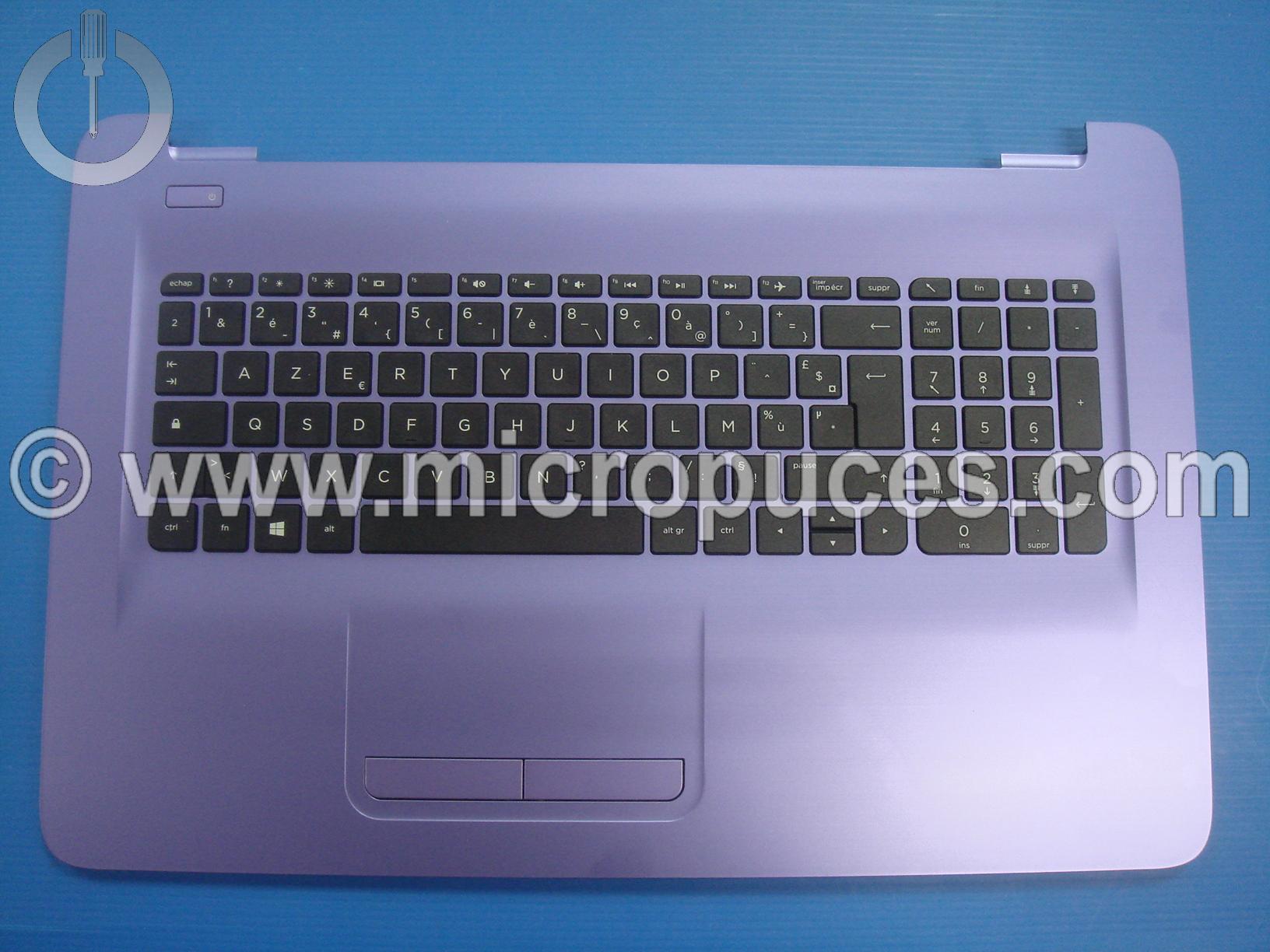 Clavier + plasturgie top cover violet pour HP Pavilion 17-x 17-y