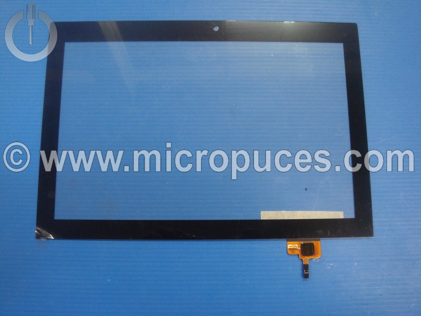 Vitre tactile noire pour LENOVO Miix 320-10ICR