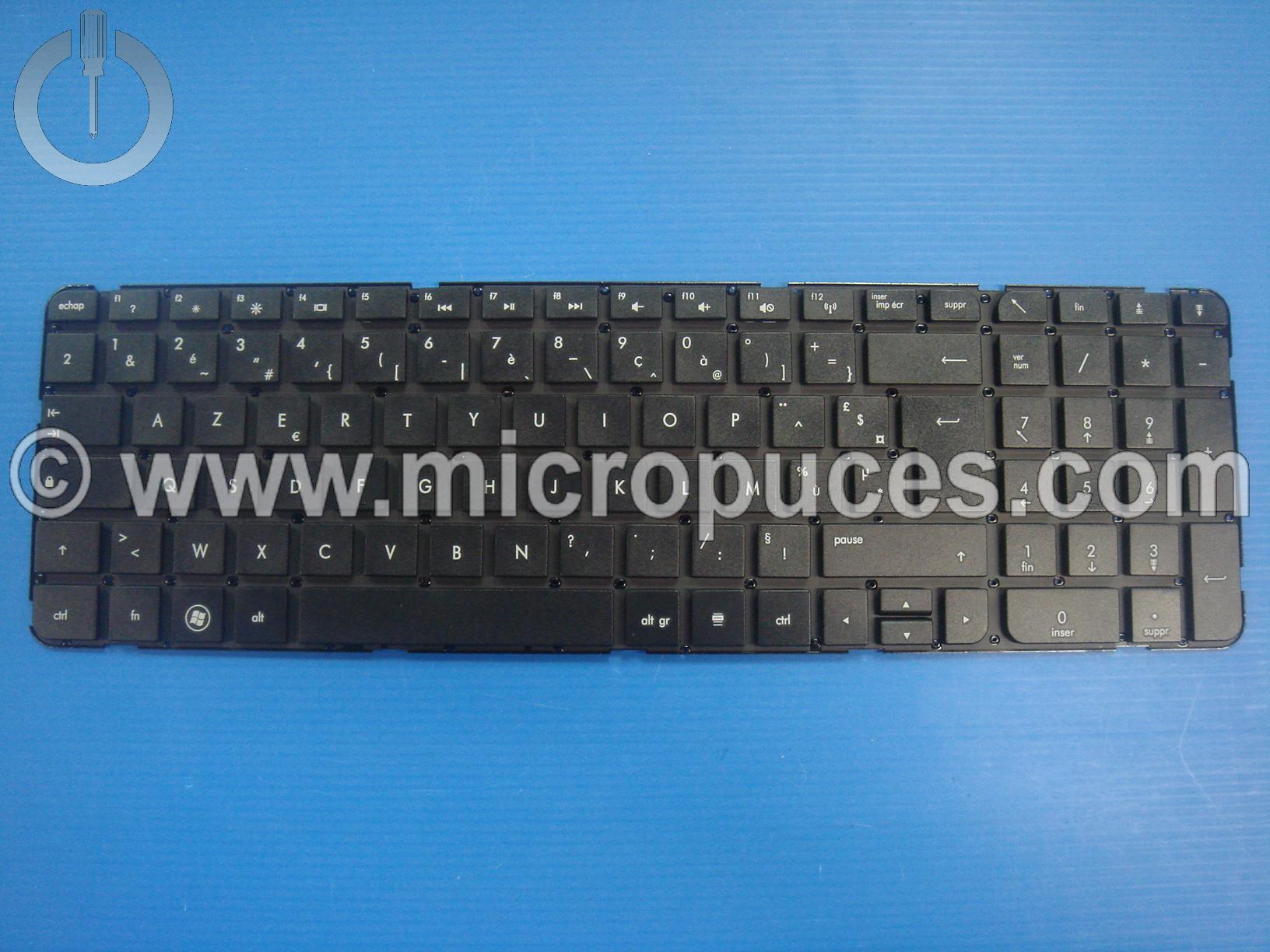 Clavier AZERTY pour HP G7-2 séries