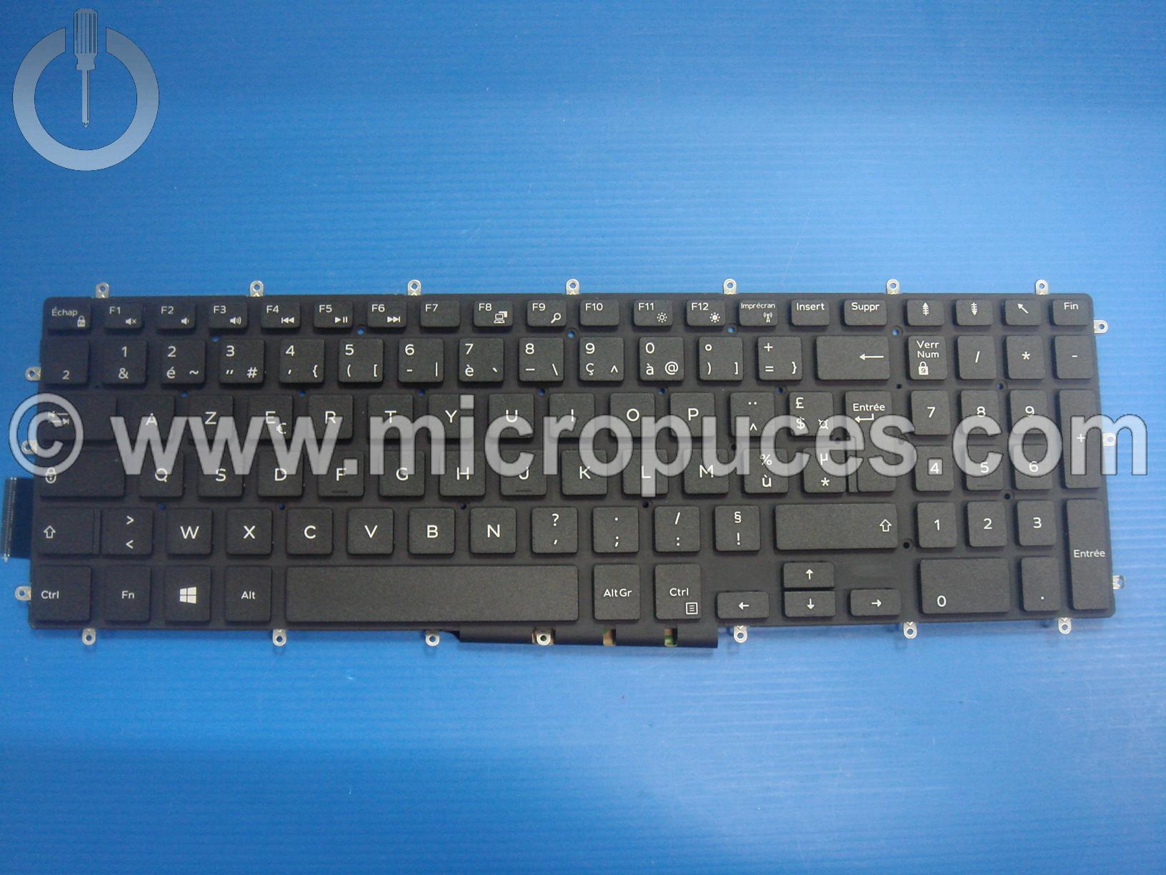 Clavier * NEUF * AZERTY pour DELL Inspiron G5 15-5587 ( sans rétroéclairage )