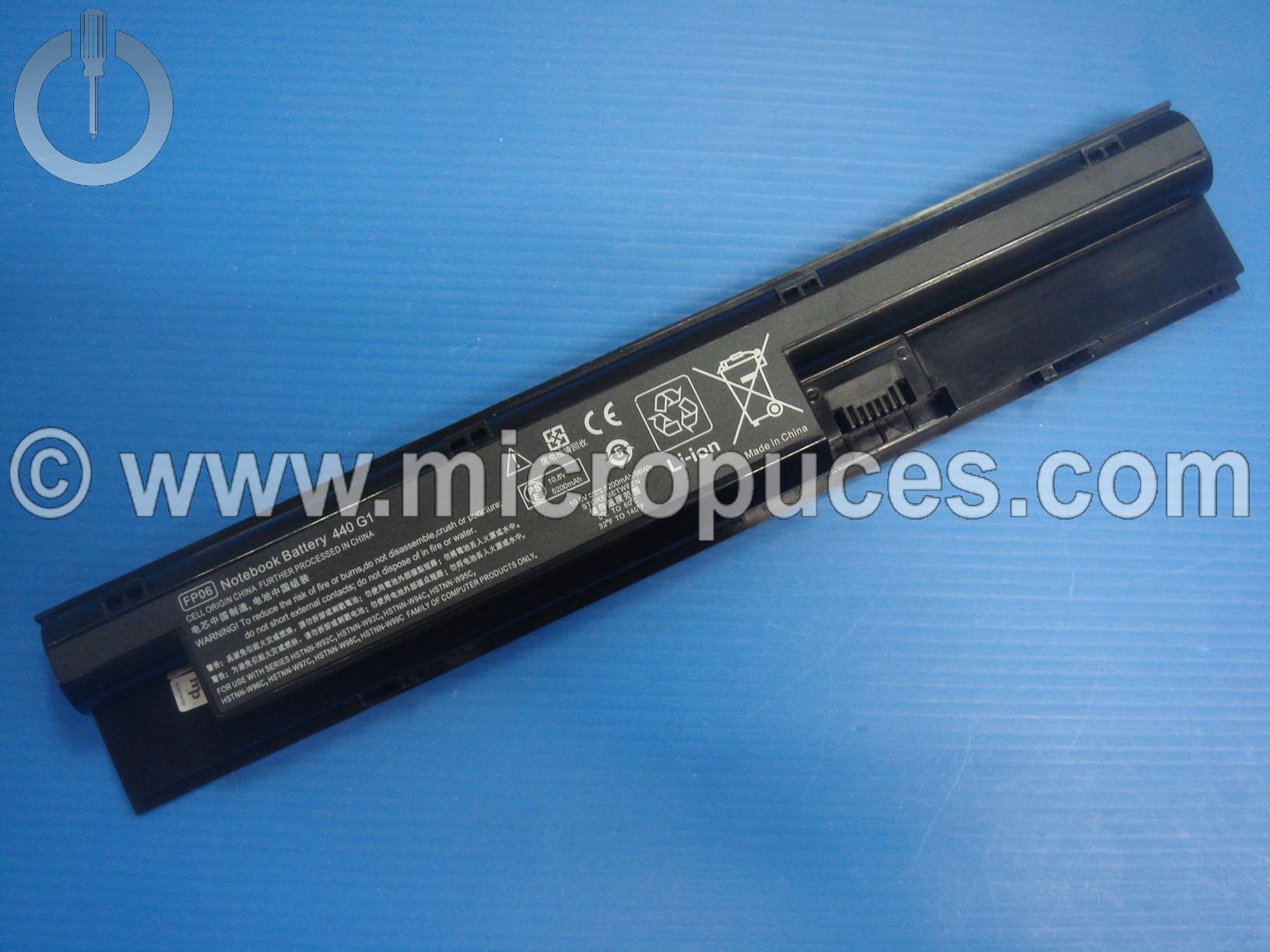 Batterie de REMPLACEMENT H6L26AA pour HP Probook