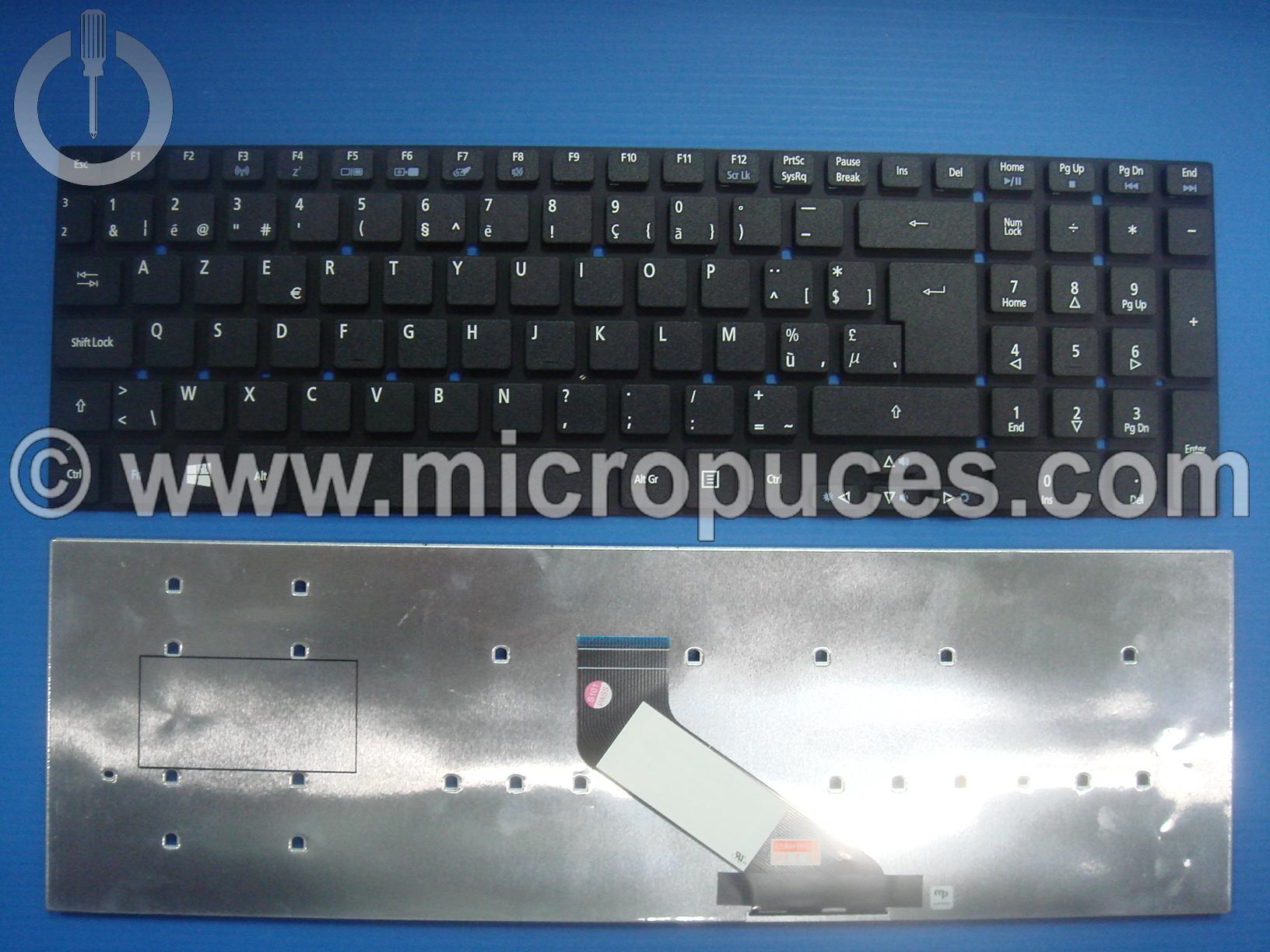 Clavier AZERTY BELGE pour ACER Aspire V3 E1 E5