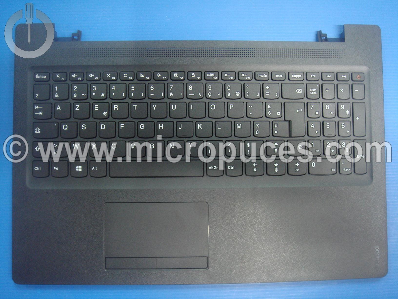 Clavier + plasturgie de dessus pour LENOVO Ideapad 110-15ACL