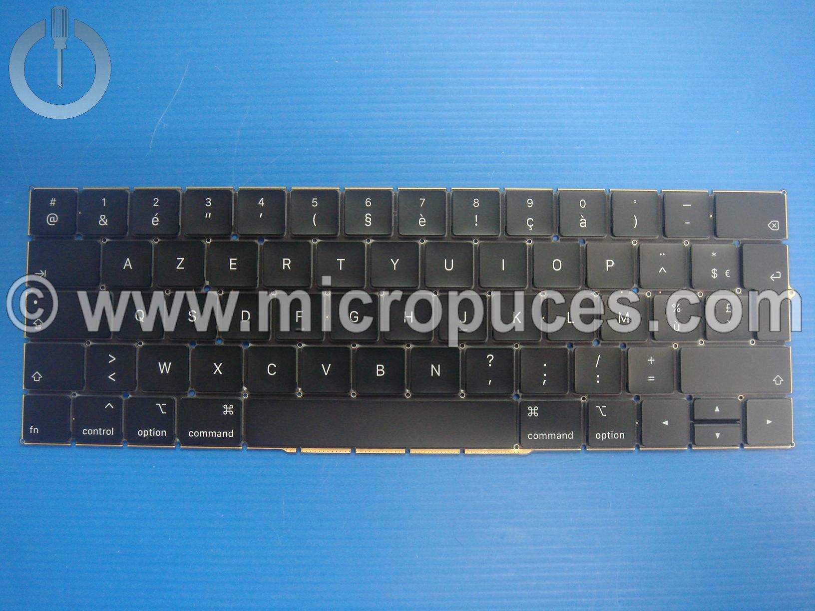 Clavier AZERTY pour Apple Macbbok pro A1990 A1989