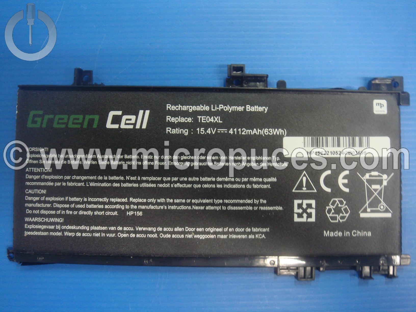 Batterie de remplacement 61Wh pour HP Omen