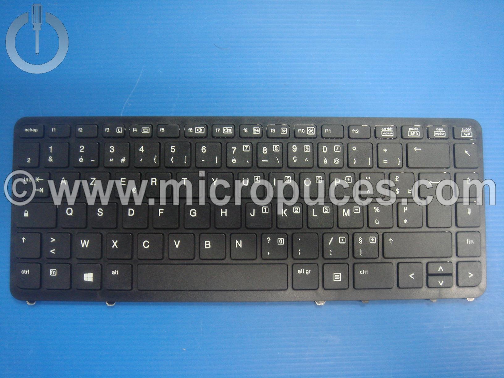 Clavier Azerty pour HP Elitebook 840 G1 850 G1