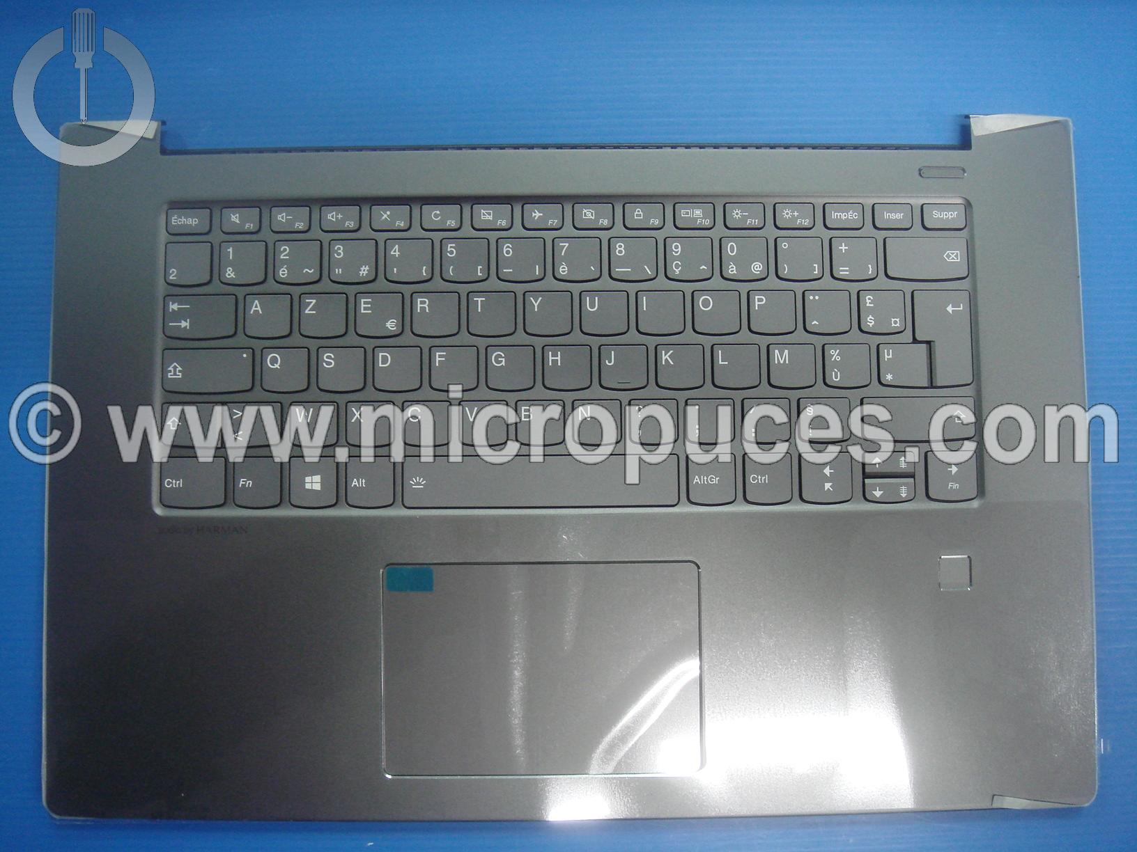 Clavier + plasturgie du dessus grise pour LENOVO Ideapad 530S-15