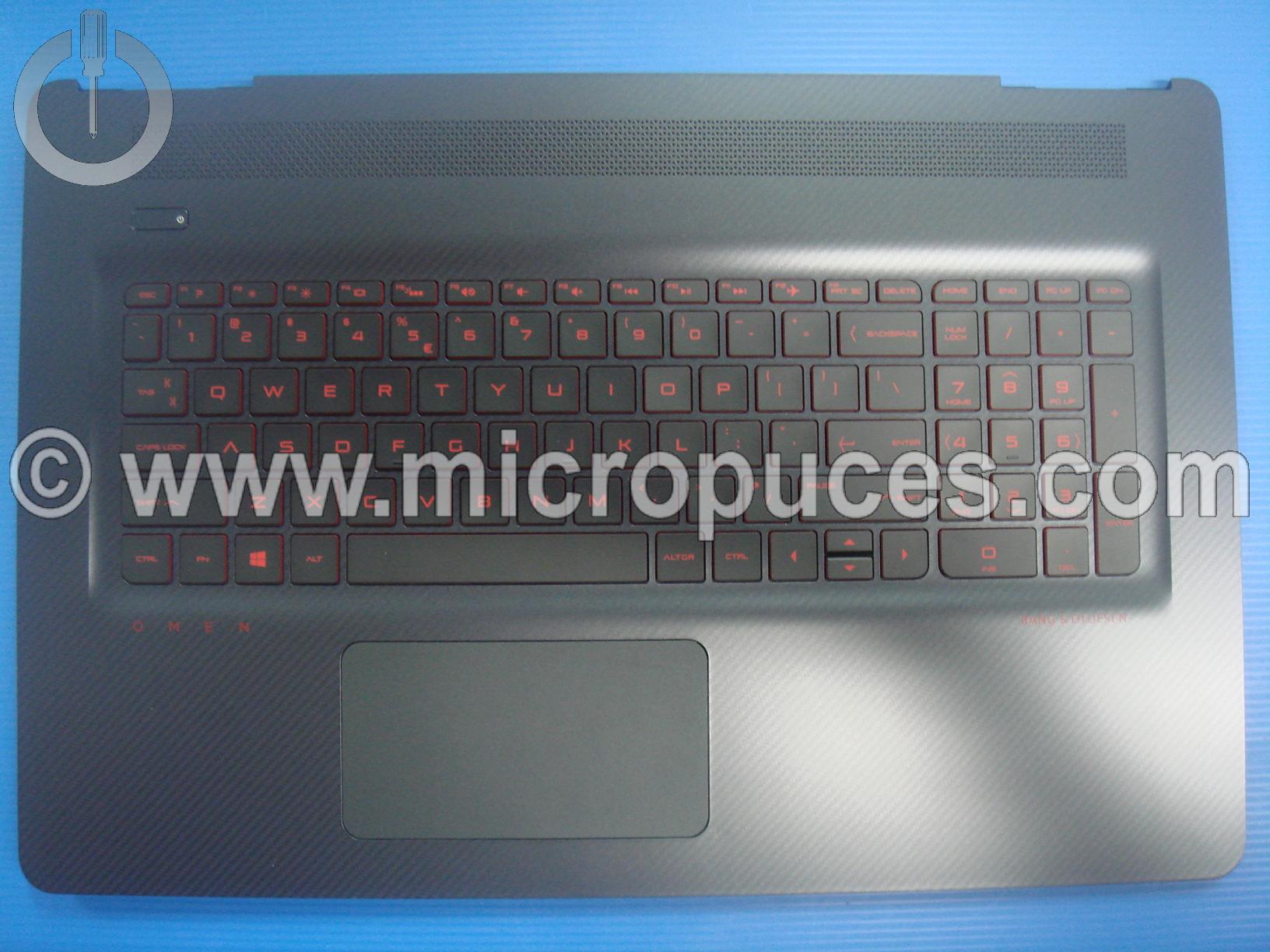 Clavier + plasturgie pour OMEN 17-W QWERTY