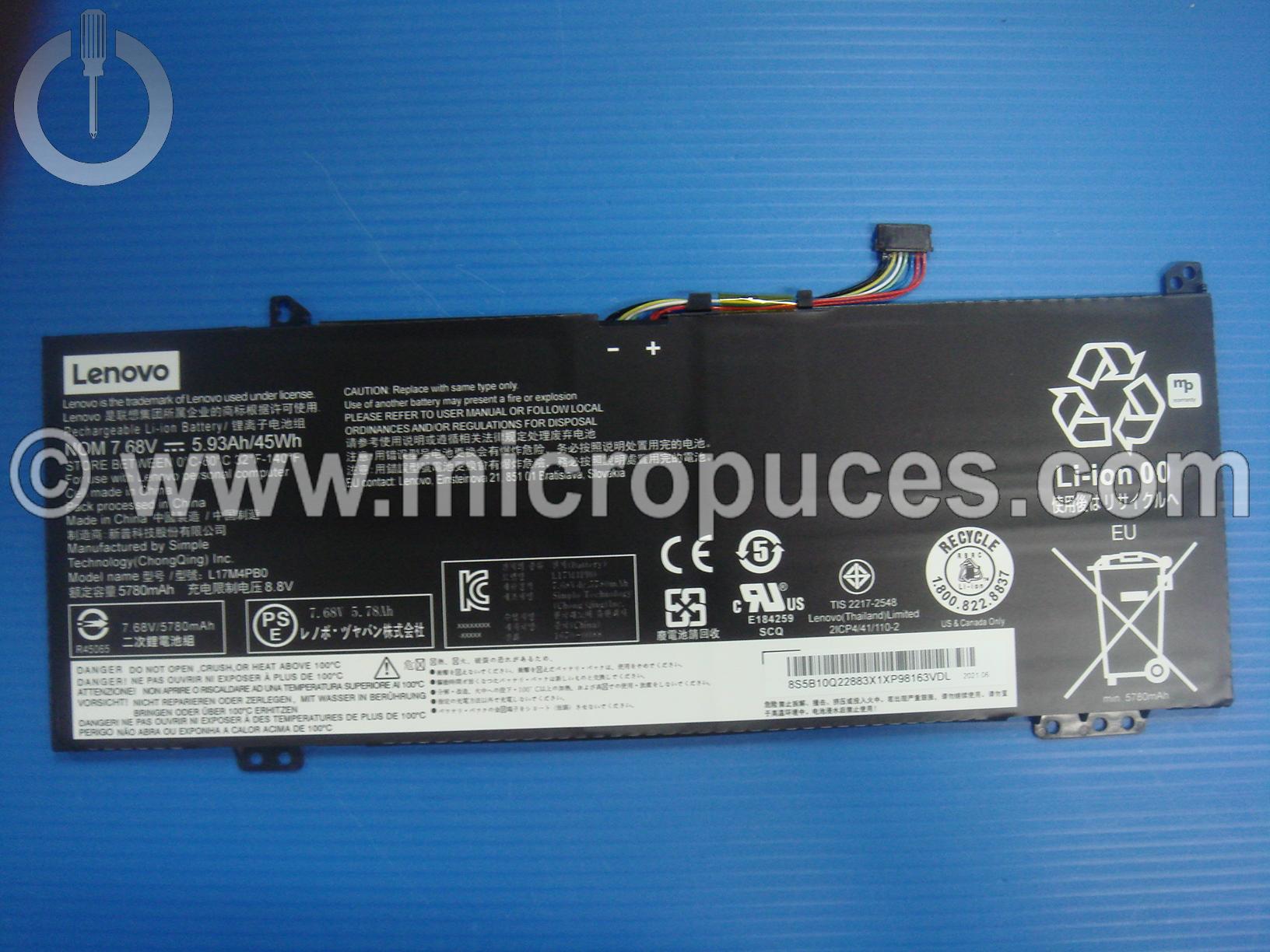 Batterie pour LENOVO Yoga 530-14ARR